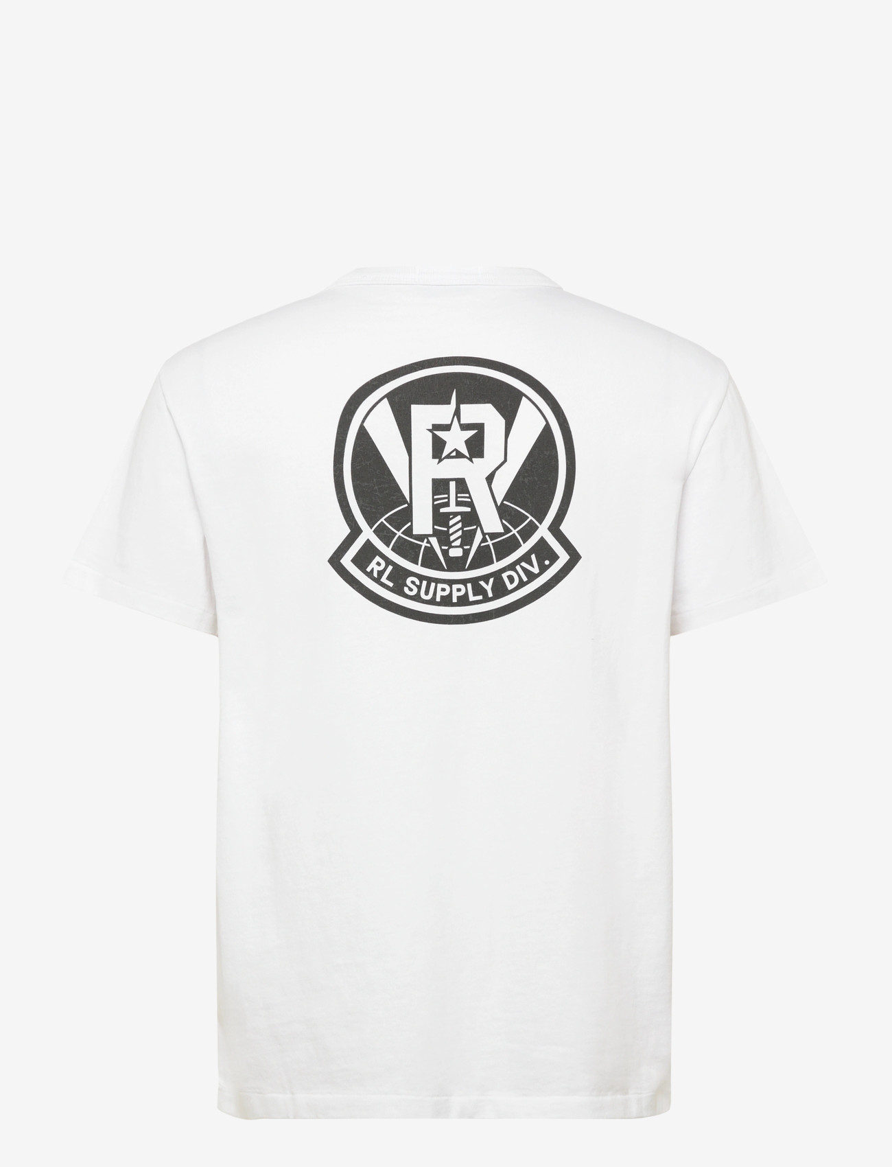 Polo Ralph Lauren - Classic Fit Jersey Graphic T-Shirt - kortærmede t-shirts - white - 1