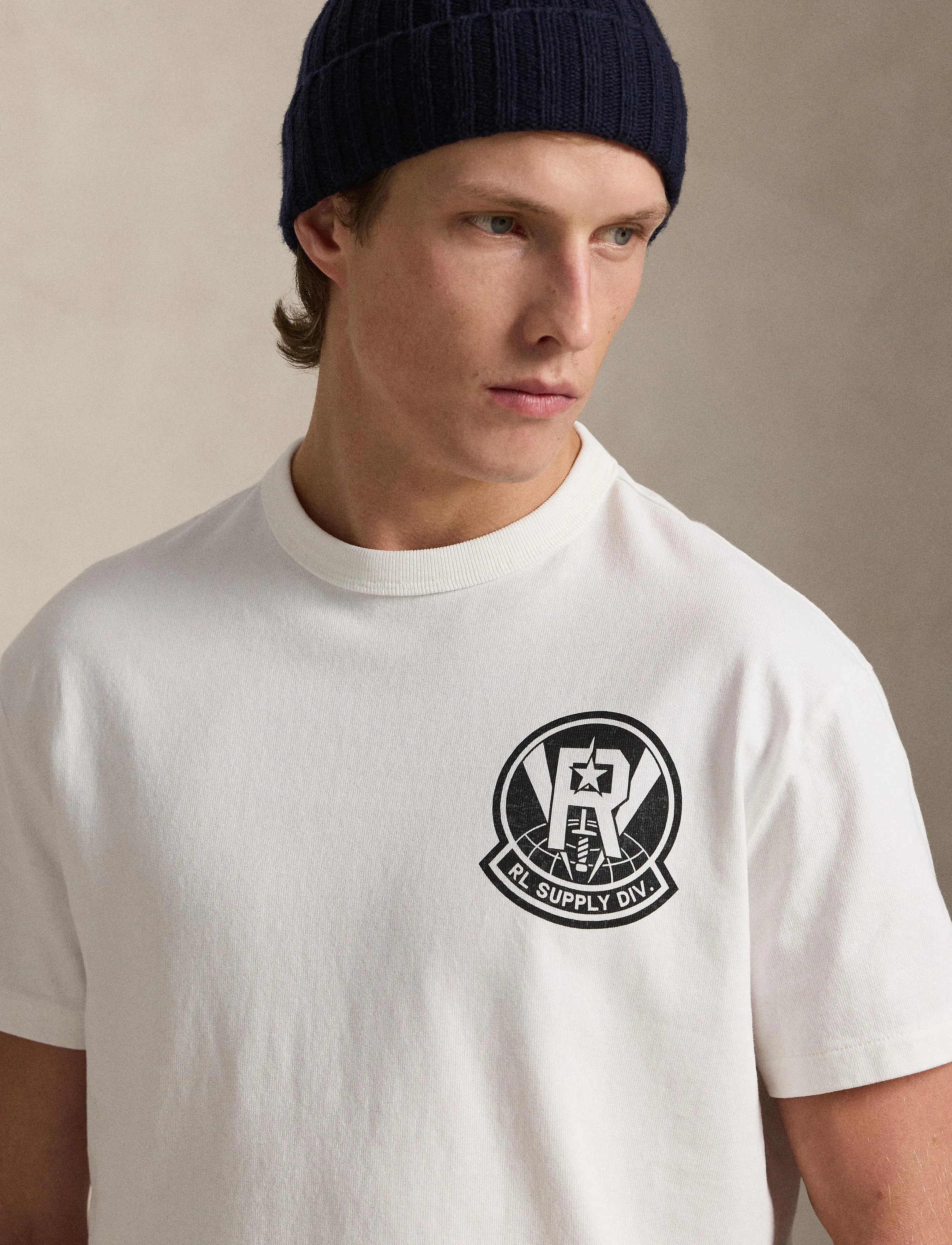 Polo Ralph Lauren - Classic Fit Jersey Graphic T-Shirt - kortærmede t-shirts - white - 4