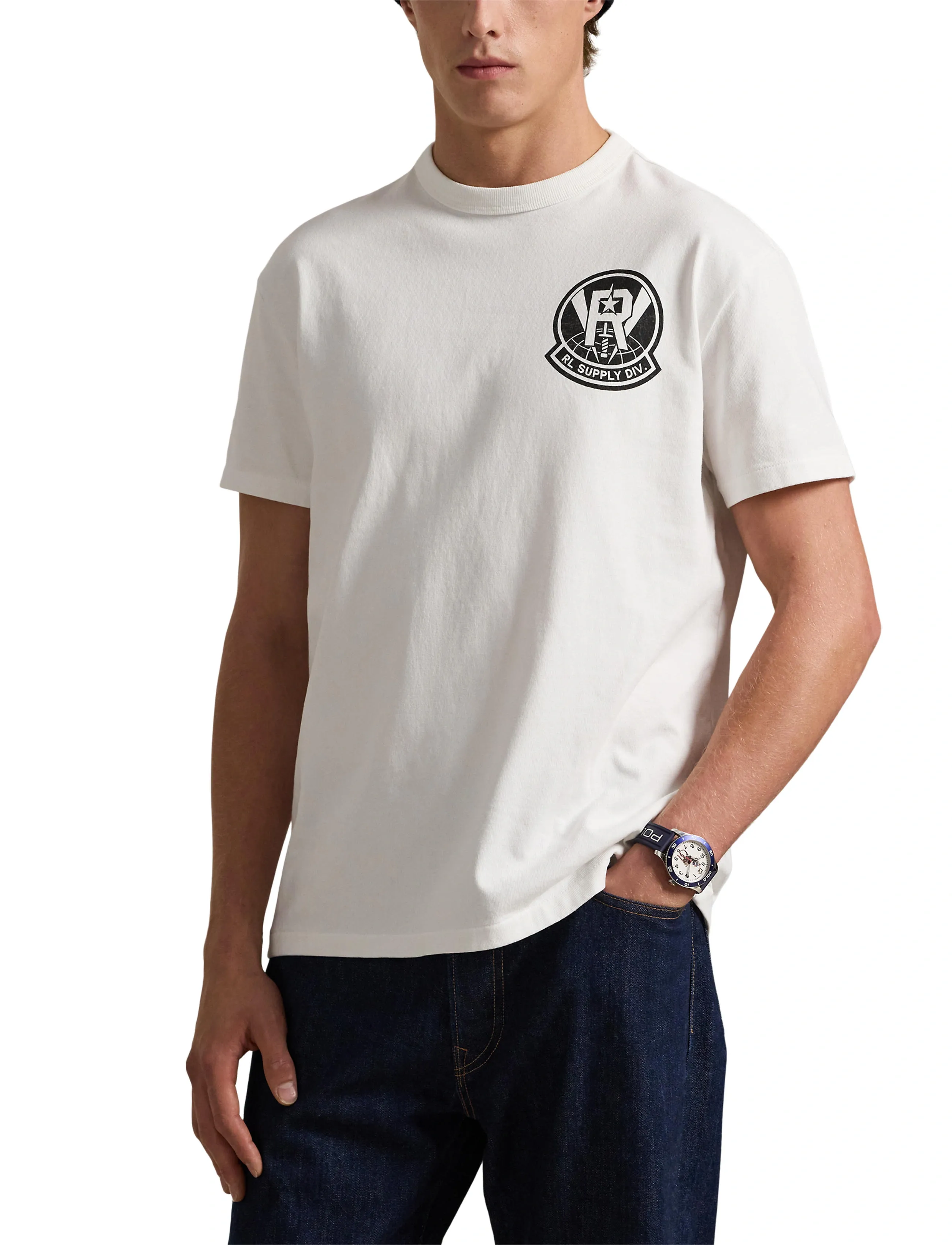 Polo Ralph Lauren Classic Fit Jersey Graphic T-Shirt herr – bild 6