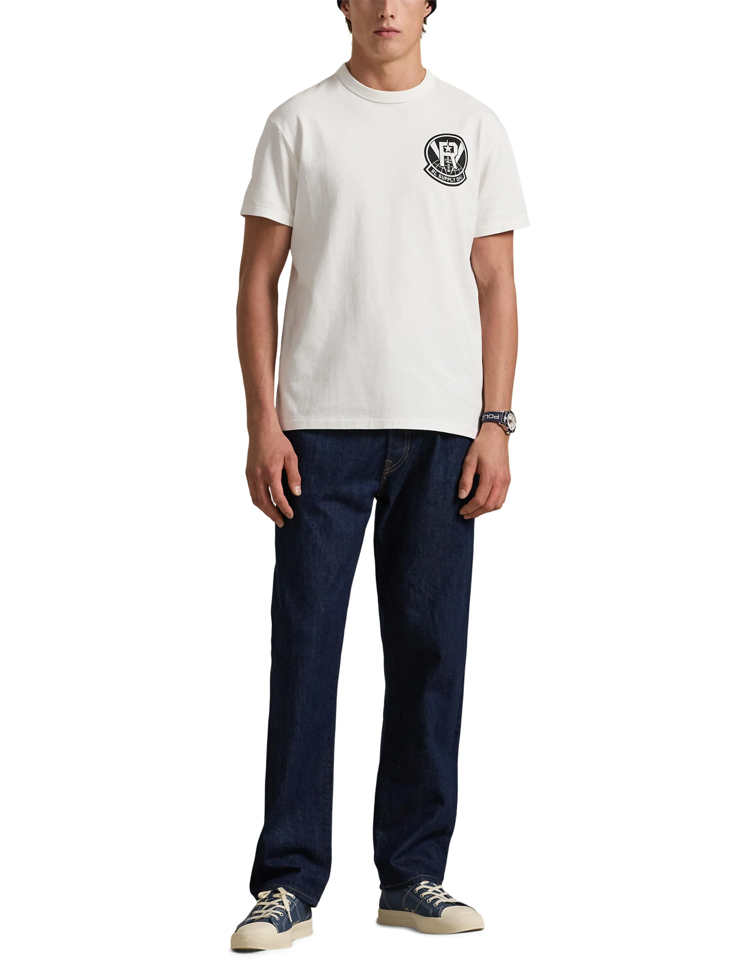 Polo Ralph Lauren Classic Fit Jersey Graphic T-Shirt herr – bild 7