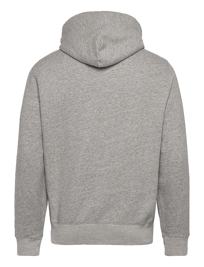 Polo Ralph Lauren - Embroidered Fleece Hoodie - hoodies - loft heather - 1