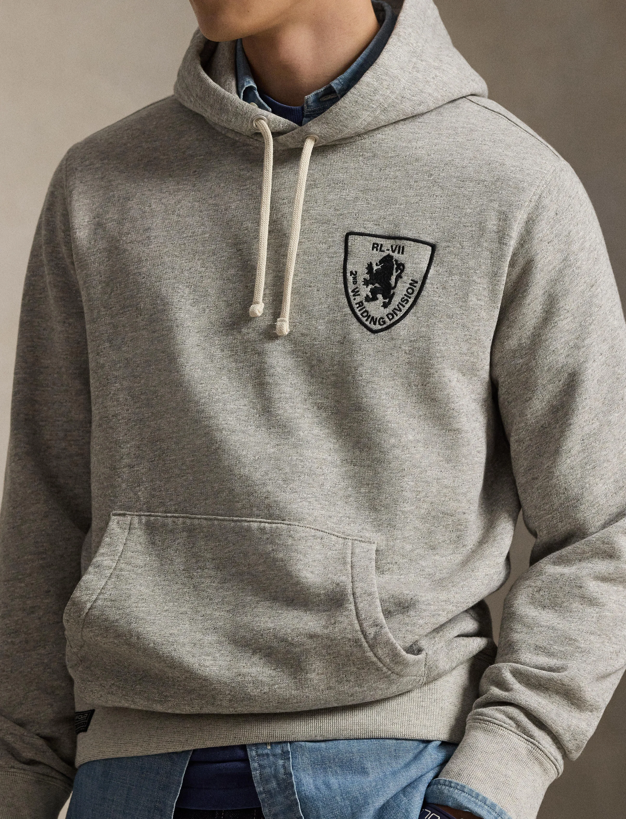 Polo Ralph Lauren - VINTAGE FLEECE-KNT-SWEATSHIRT - kapuzenpullover - loft heather - 4
