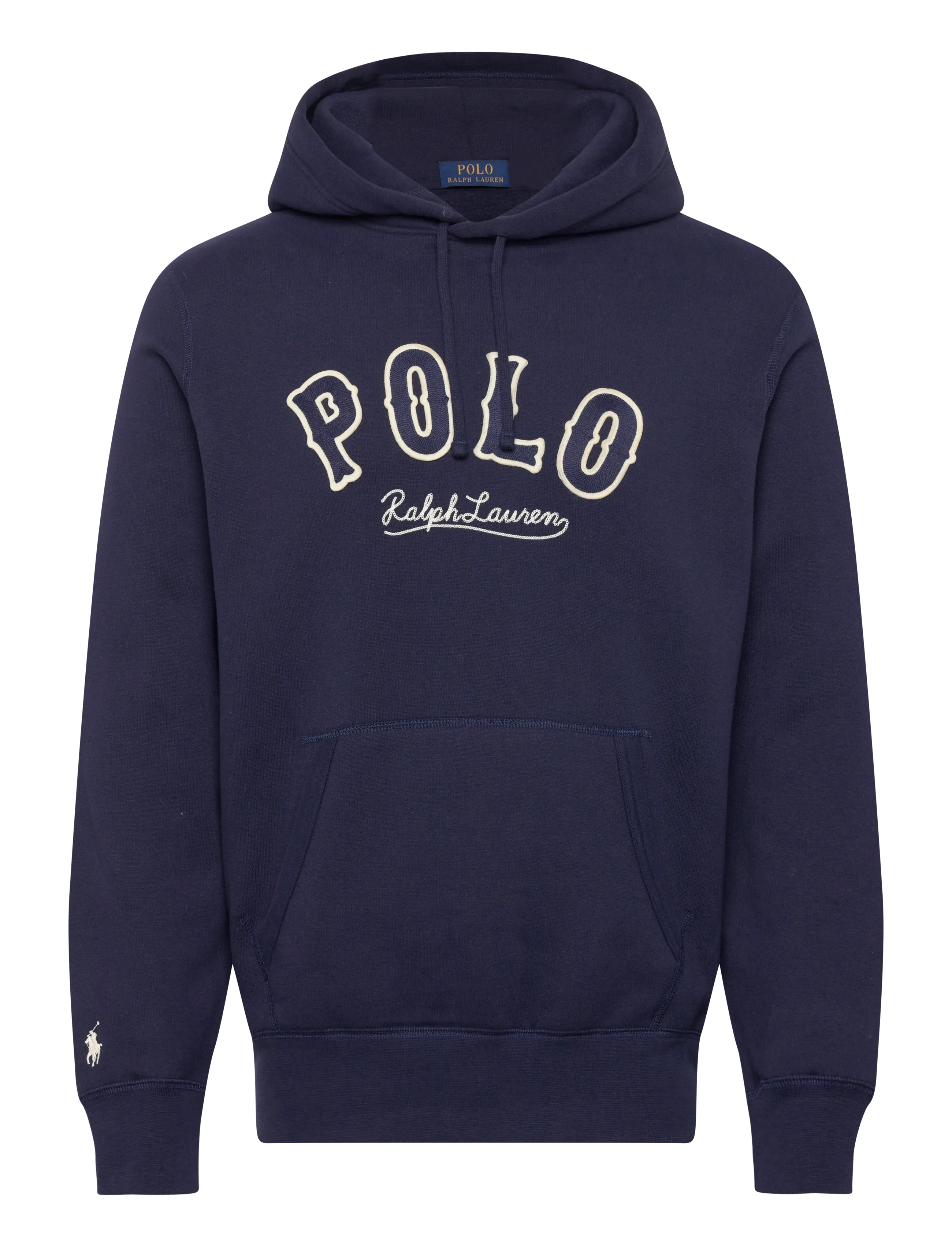 The RL Fleece Western-Logo Hoodie - CRUISE NAVY