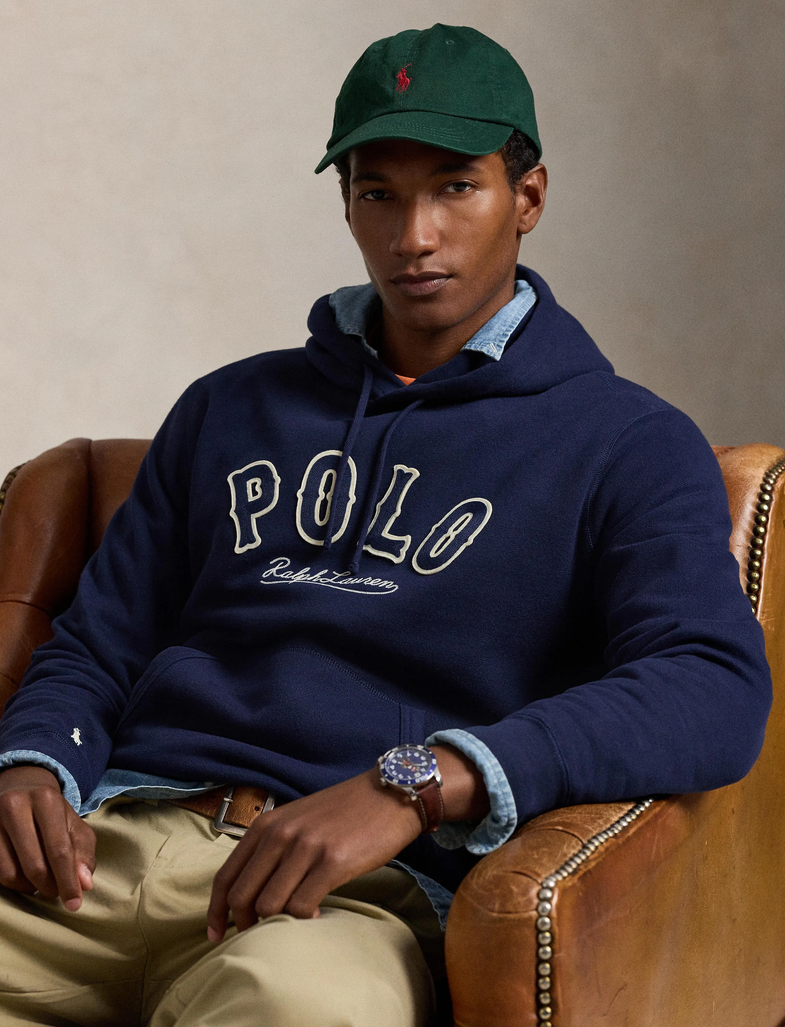 Polo Ralph Lauren - RL FLEECE-KNT-SWEATSHIRT - kapuzenpullover - cruise navy - 5