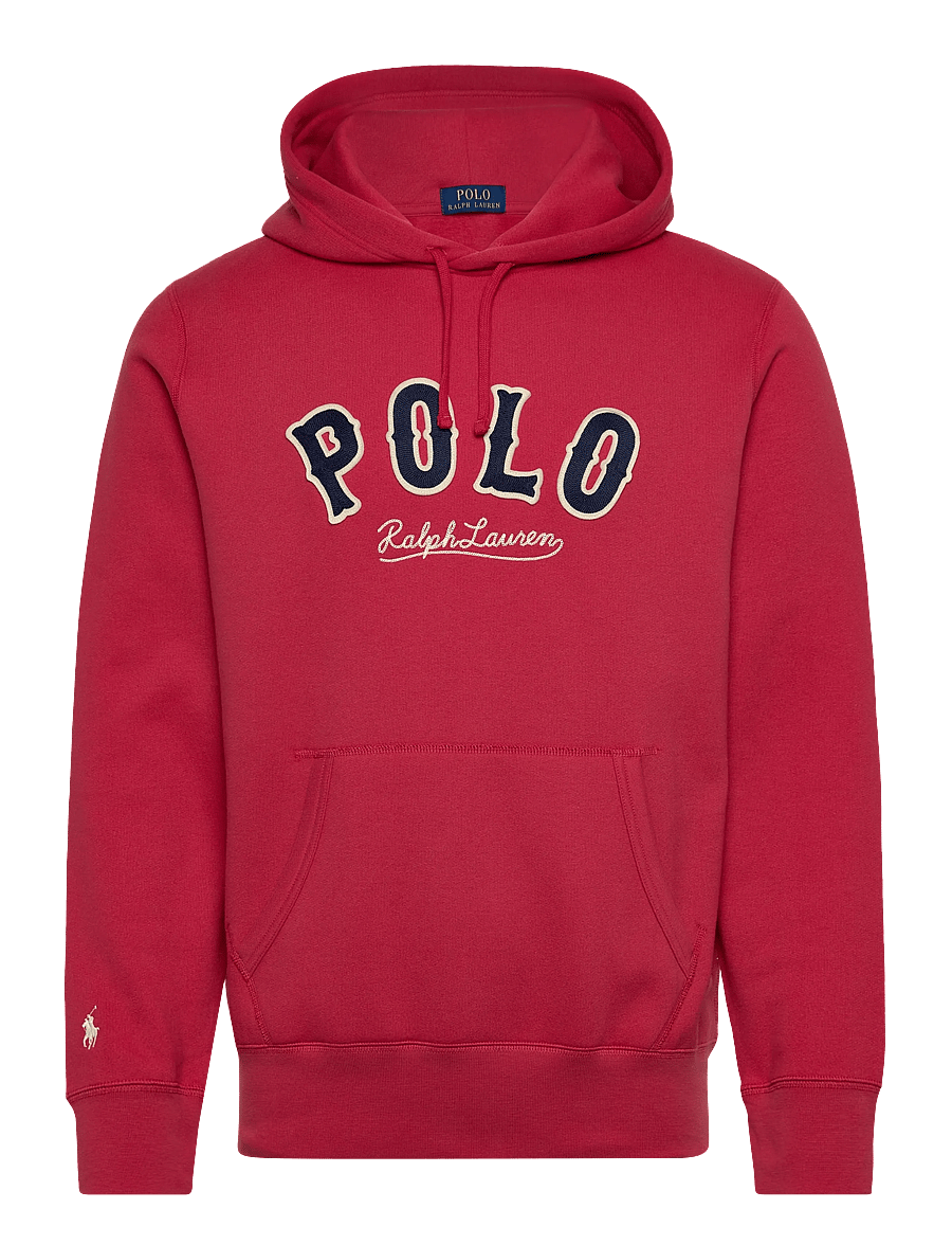 Polo Ralph Lauren - The RL Fleece Western-Logo Hoodie - kapuzenpullover - sunrise red - 1