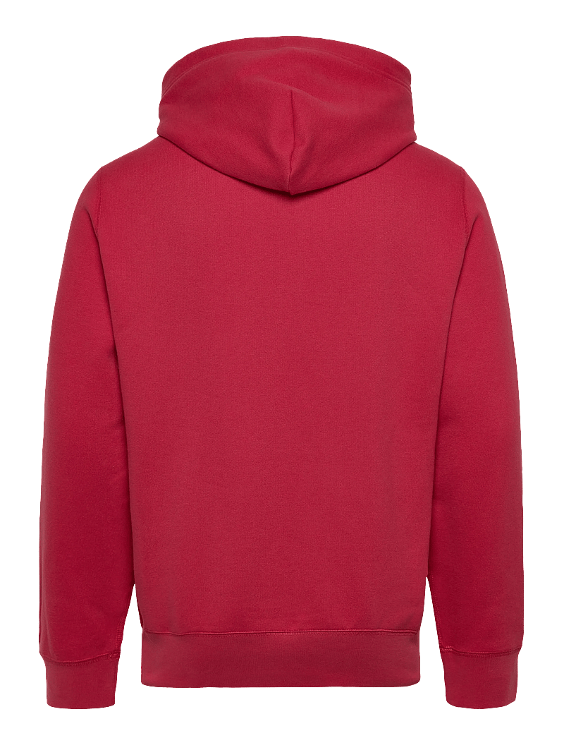 Polo Ralph Lauren - The RL Fleece Western-Logo Hoodie - hoodies - sunrise red - 1