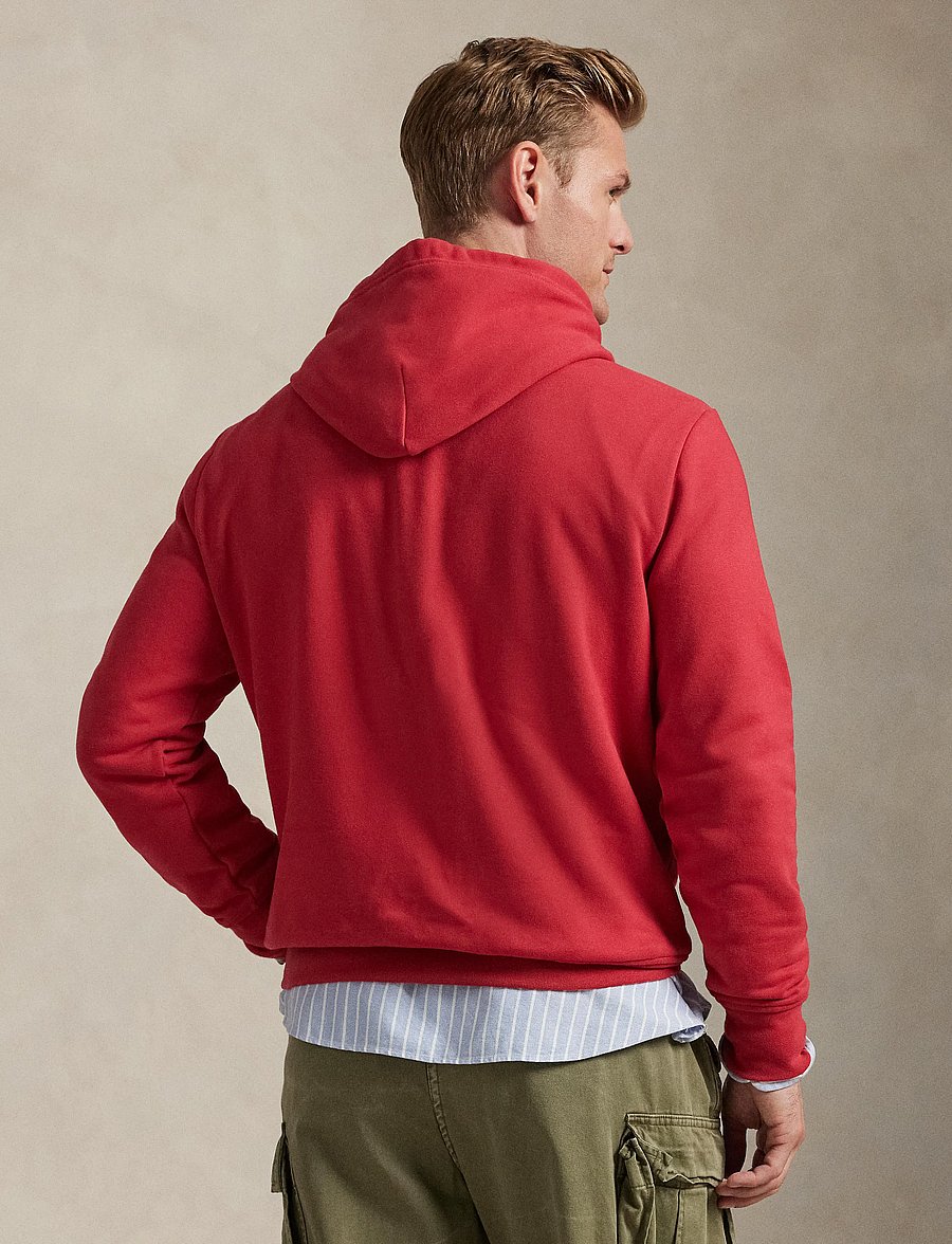 Polo Ralph Lauren - The RL Fleece Western-Logo Hoodie - kapuzenpullover - sunrise red - 3