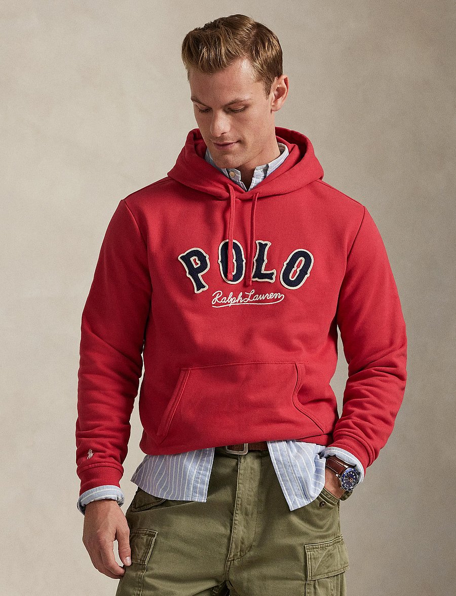 Polo Ralph Lauren - The RL Fleece Western-Logo Hoodie - kapuzenpullover - sunrise red - 5