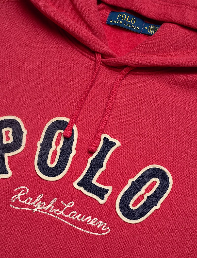 Polo Ralph Lauren - The RL Fleece Western-Logo Hoodie - hoodies - sunrise red - 2