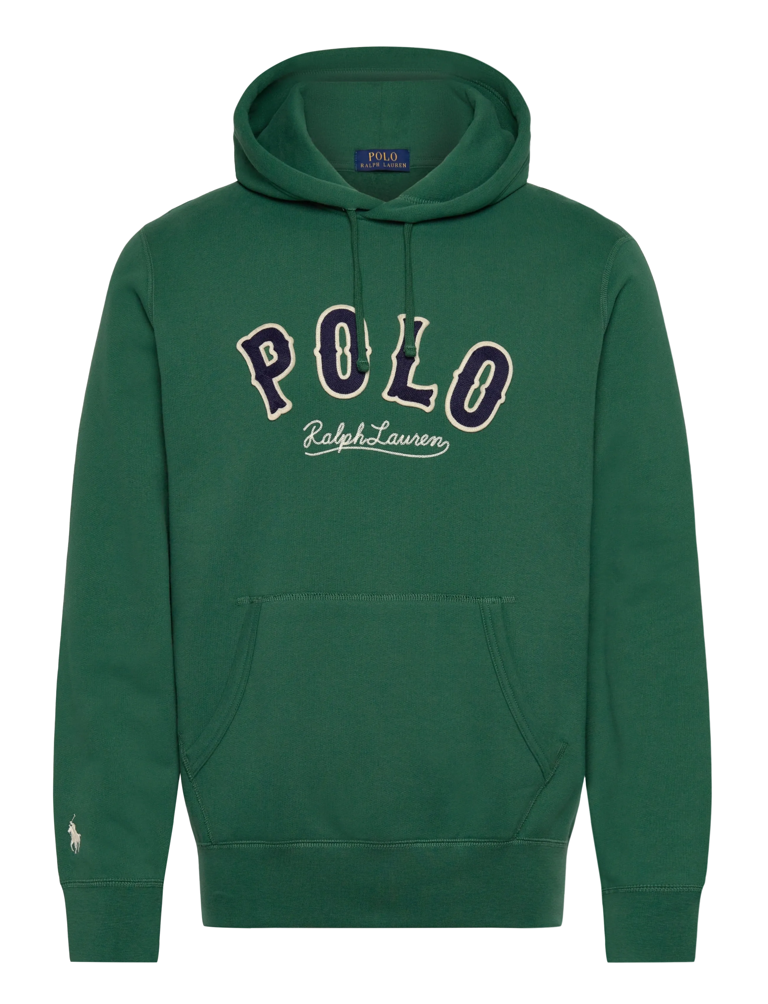 Polo Ralph Lauren The RL Fleece Western-Logo Hoodie - Džemperi ar kapuci - VERANO GREEN / green
