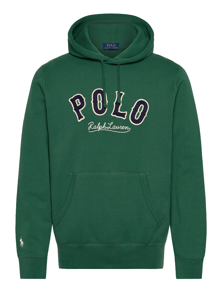 Polo Ralph Lauren - The RL Fleece Western-Logo Hoodie - hoodies - verano green - 1