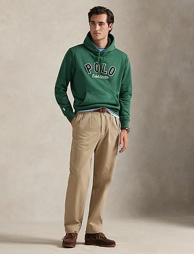 Polo Ralph Lauren The RL Fleece Western-Logo Hoodie - Sweatshirts - VERANO GREEN / green