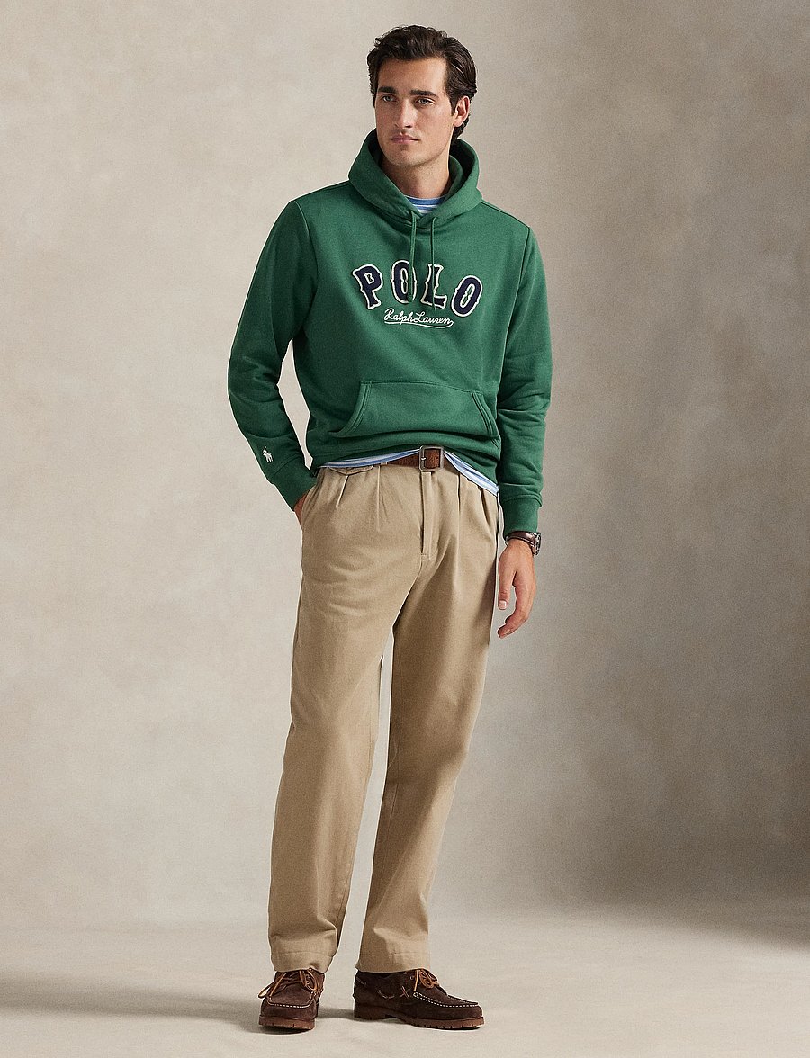 Polo Ralph Lauren - The RL Fleece Western-Logo Hoodie - hoodies - verano green - 0