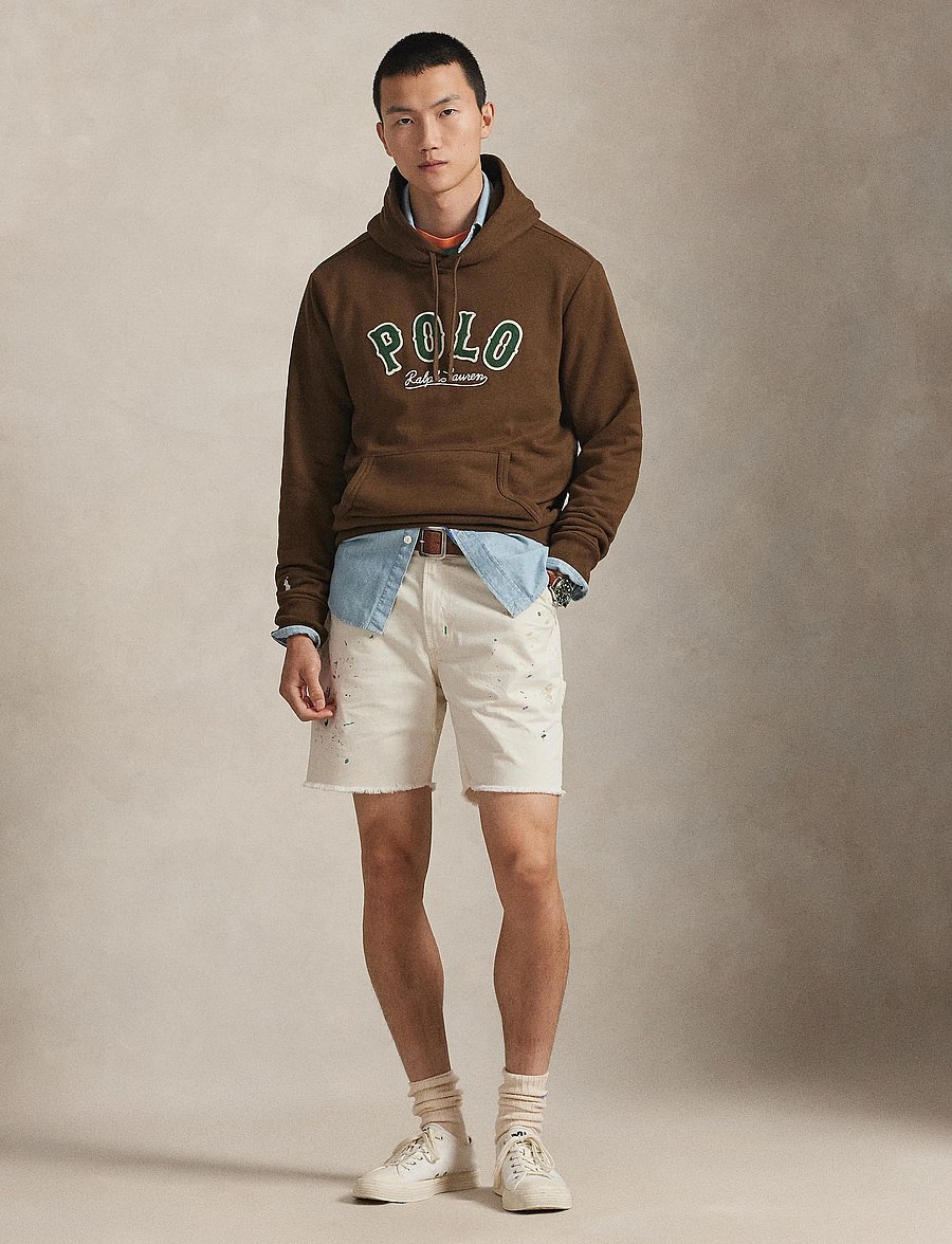 Polo Ralph Lauren - The RL Fleece Western-Logo Hoodie - kapuzenpullover - york brown - 0
