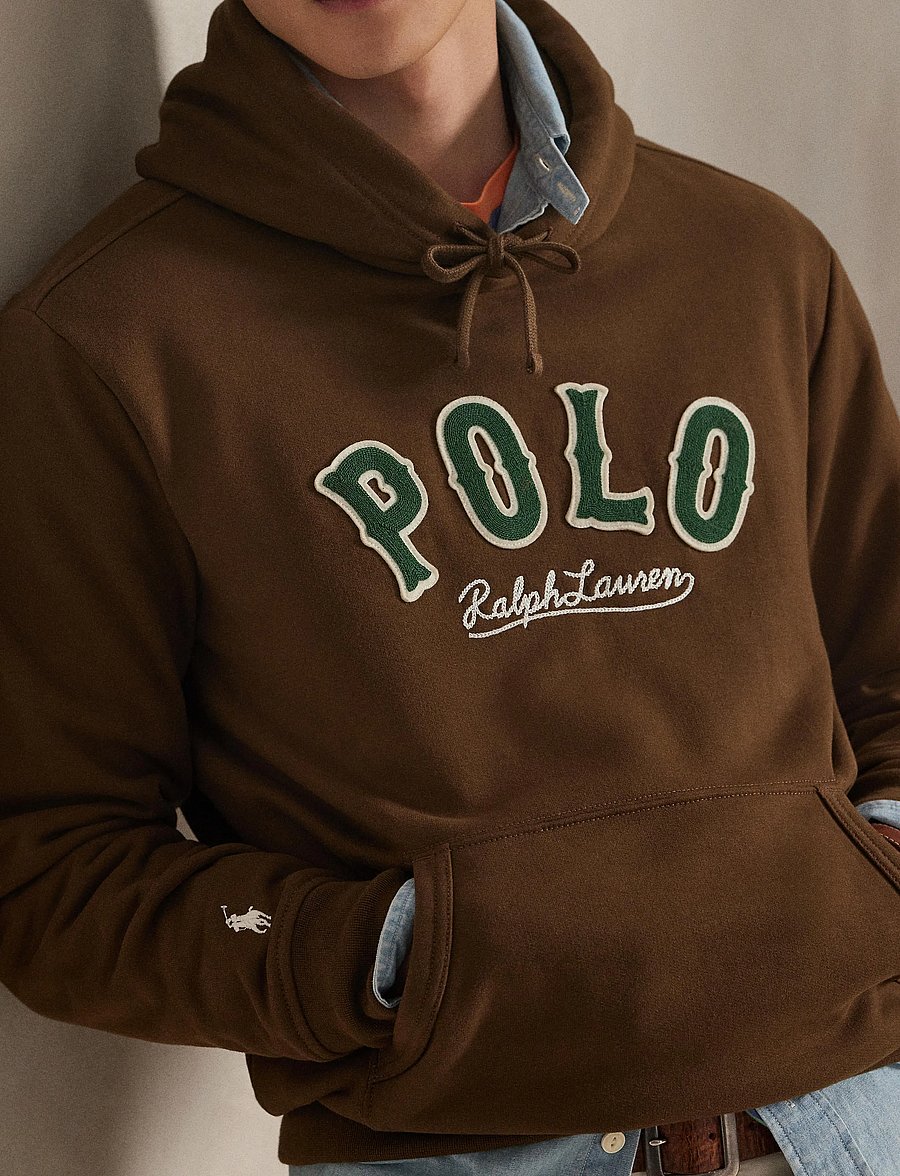 Polo Ralph Lauren - The RL Fleece Western-Logo Hoodie - kapuzenpullover - york brown - 4