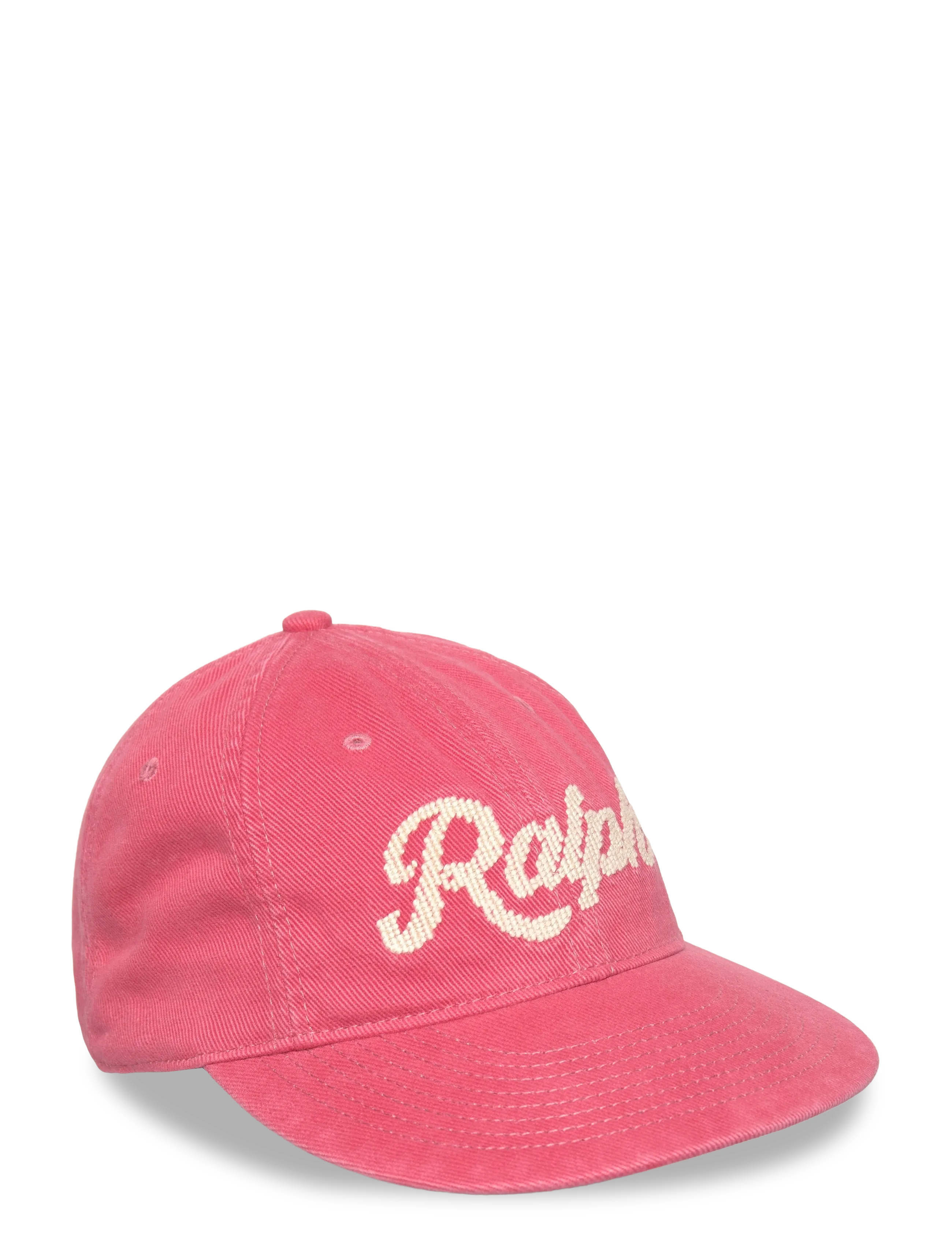 Polo Ralph Lauren The Ralph Logo Twill Ball Cap - Päähineet - NANTUCKET RED / pink/rose