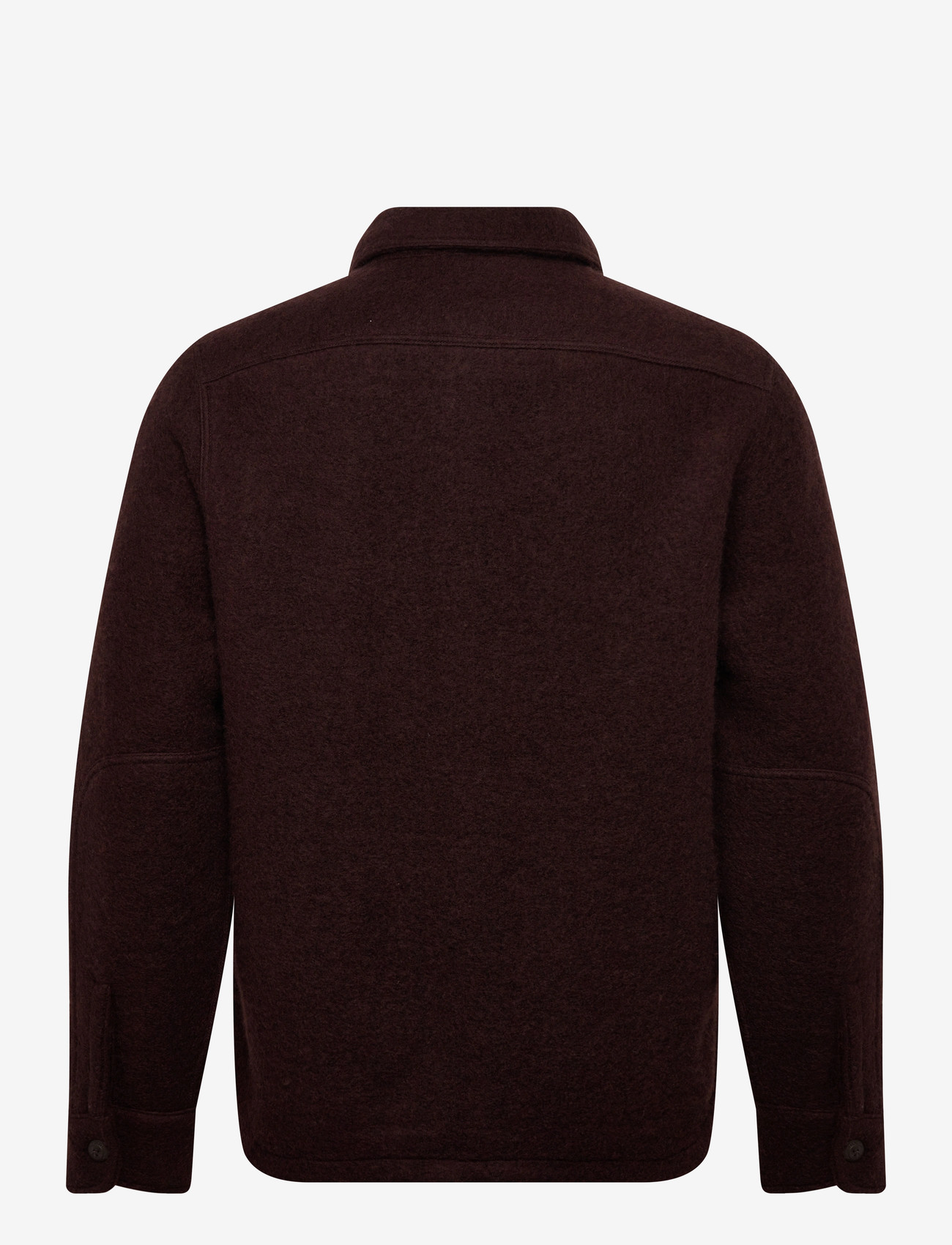 Polo Ralph Lauren - Felted Wool-Blend Overshirt - villased jakid - circuit brown - 1