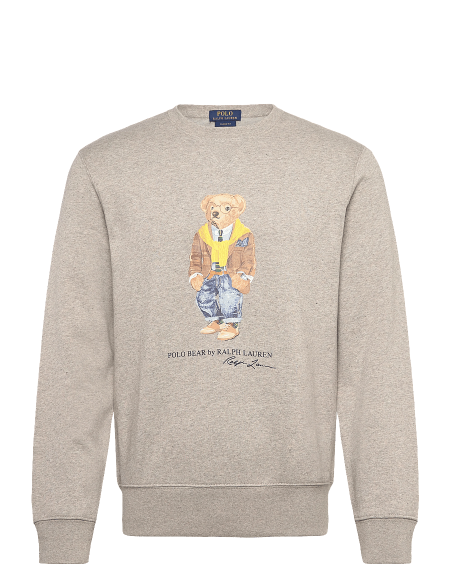 Polo Ralph Lauren - SEASONAL FLEECE-KNT-SWEATSHIRT - nach anlass kaufen - loft heather/heri - 1