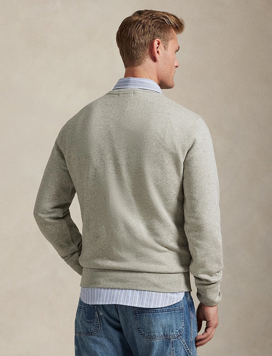 Polo Ralph Lauren - SEASONAL FLEECE-KNT-SWEATSHIRT - nach anlass kaufen - loft heather/heri - 0