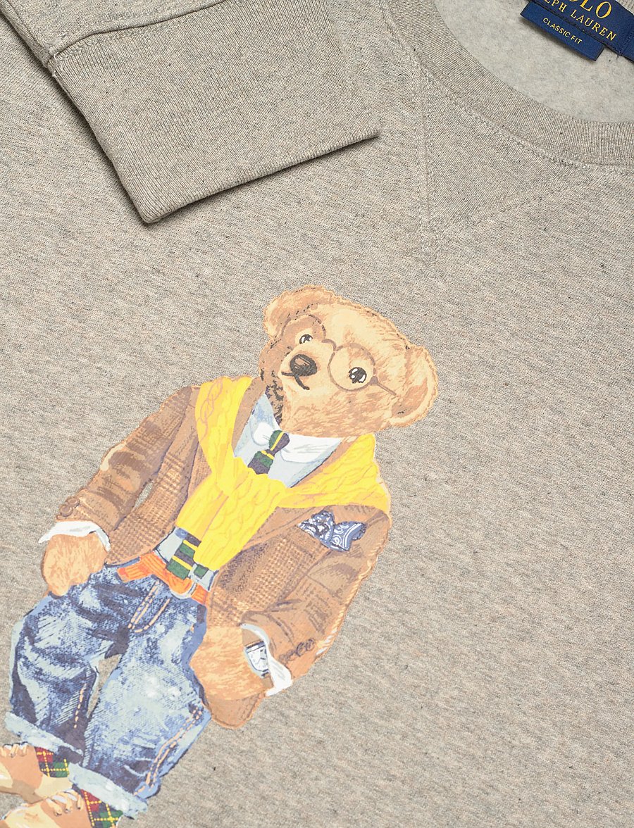 Polo Ralph Lauren - SEASONAL FLEECE-KNT-SWEATSHIRT - nach anlass kaufen - loft heather/heri - 5