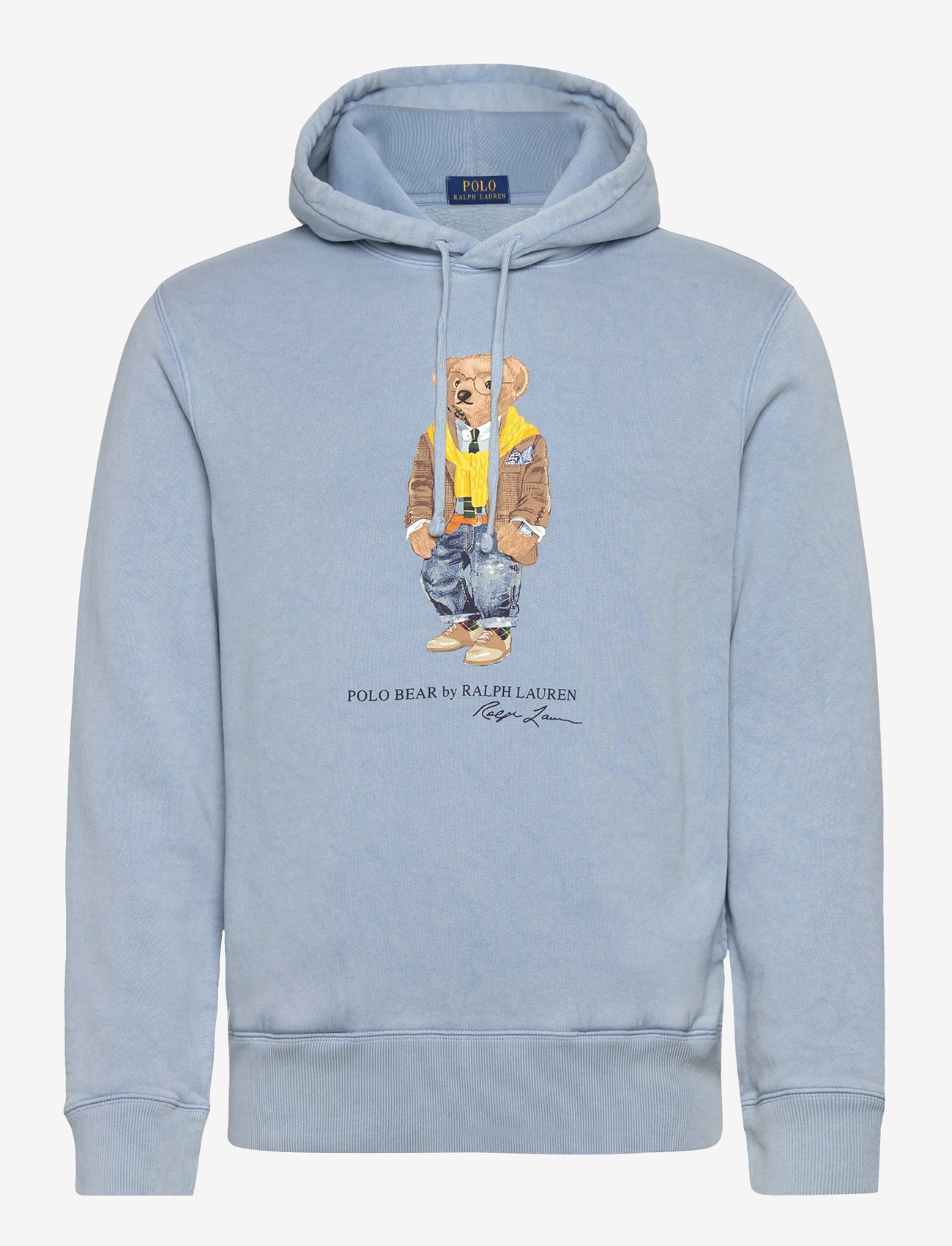 Polo Ralph Lauren - Polo Bear Garment-Dyed Fleece Hoodie - kapuutsiga dressipluusid - southport blue/he - 0