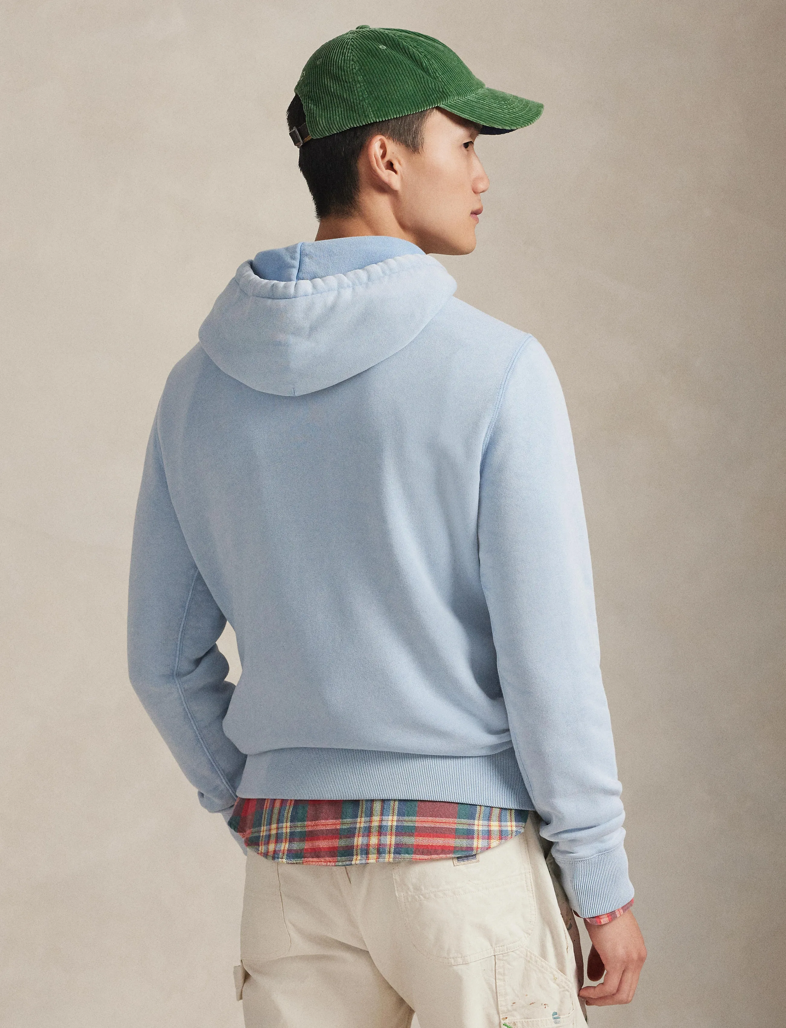 Polo Ralph Lauren - Polo Bear Garment-Dyed Fleece Hoodie - southport blue/he - 3