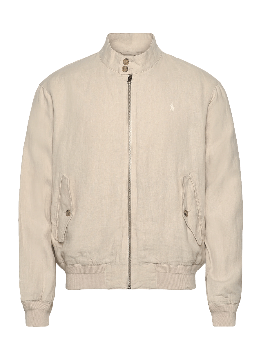 Polo Ralph Lauren - The Bedford Linen Herringbone Jacket - leichte jacken - basic sand - 0