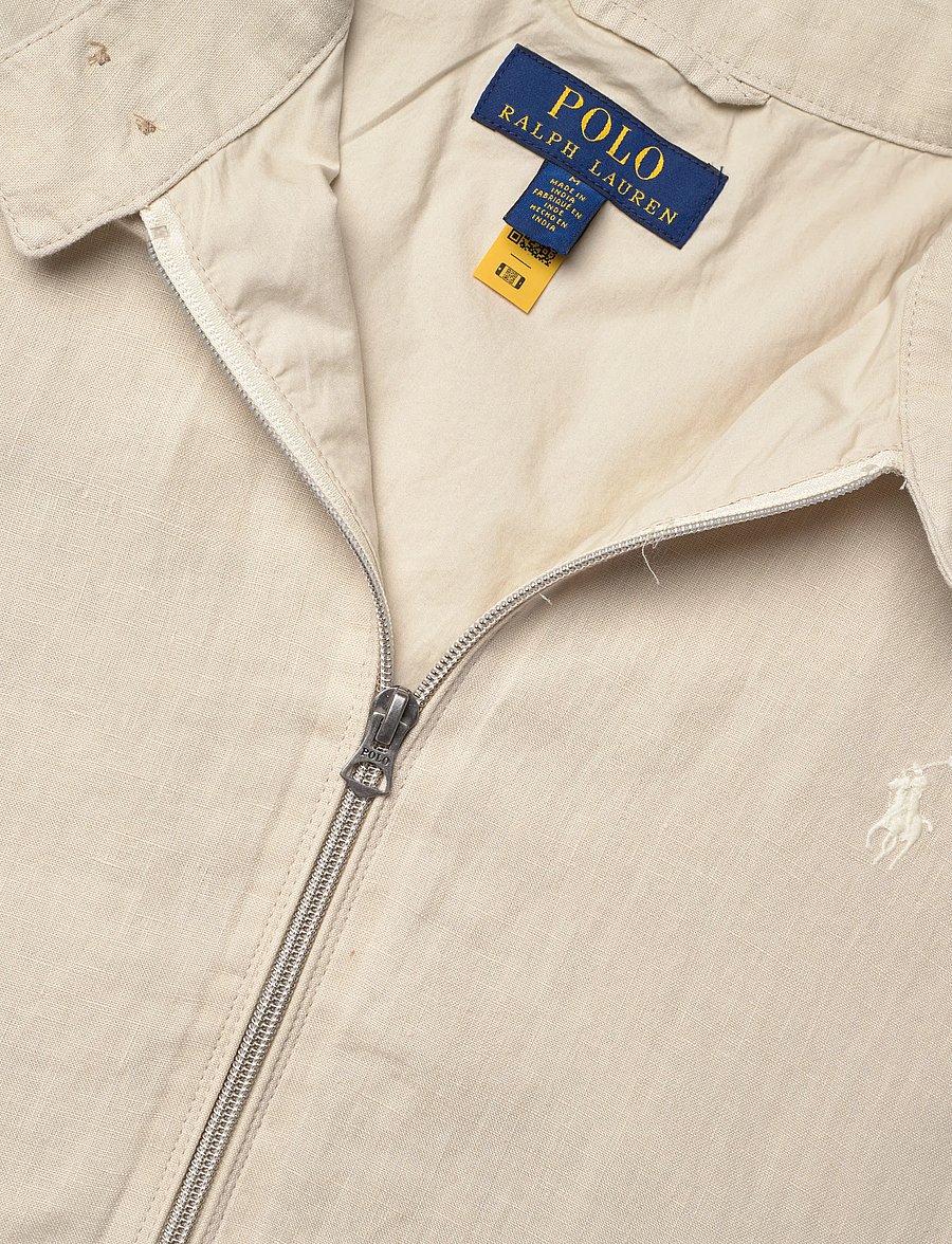Polo Ralph Lauren - The Bedford Linen Herringbone Jacket - leichte jacken - basic sand - 2