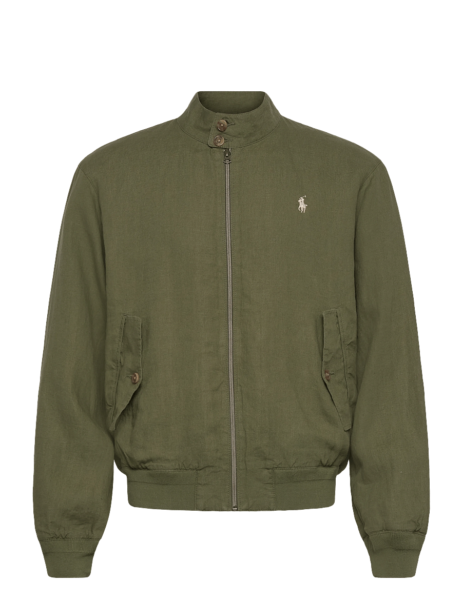 Polo Ralph Lauren - The Bedford Linen Herringbone Jacket - leichte jacken - garden trail - 1
