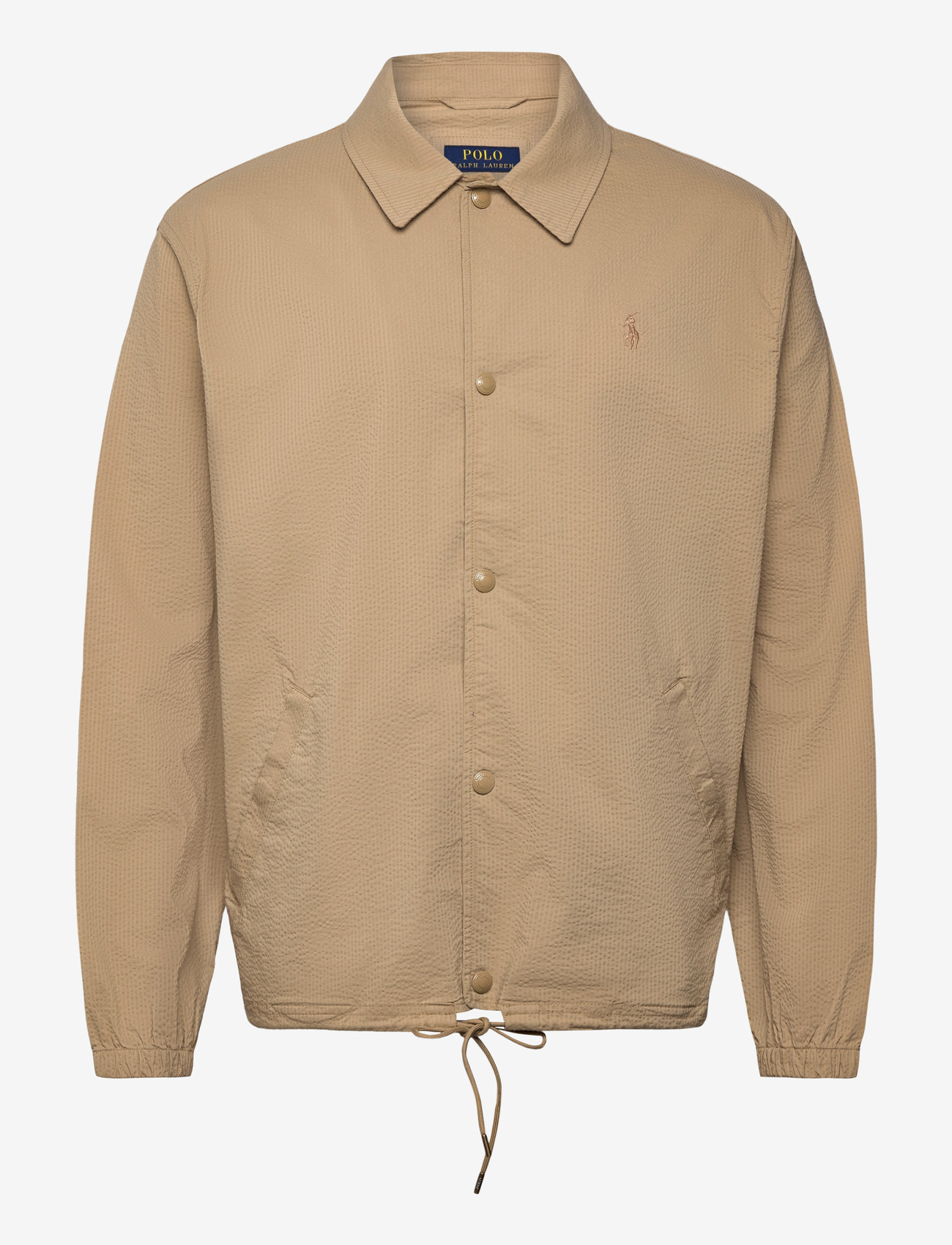 Polo Ralph Lauren - SEERSUCKER-WVN-JACKET - tunna jackor - coastal beige/rl - 0