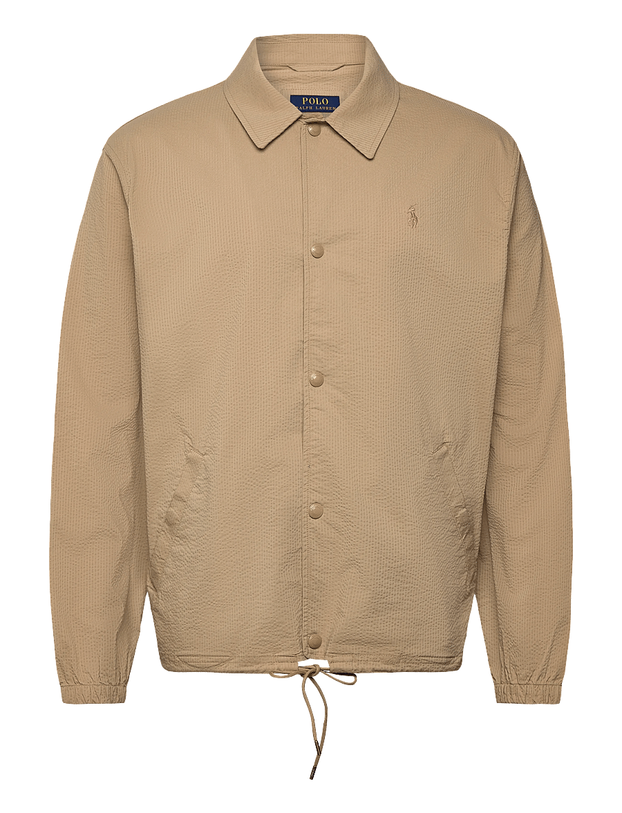Polo Ralph Lauren - SEERSUCKER-WVN-JACKET - leichte jacken - coastal beige/rl - 1