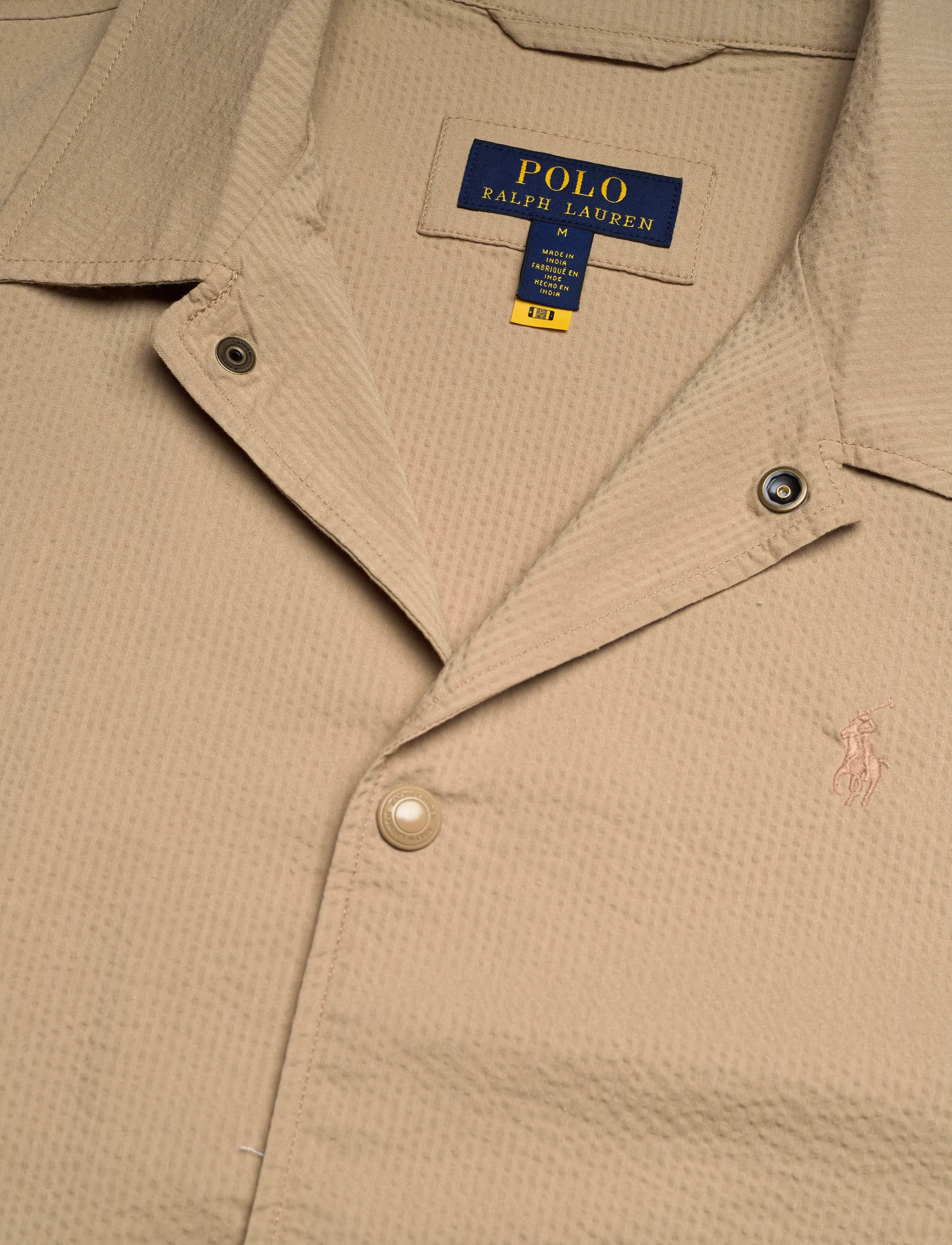 Polo Ralph Lauren - SEERSUCKER-WVN-JACKET - vindjakker - coastal beige/rl - 2