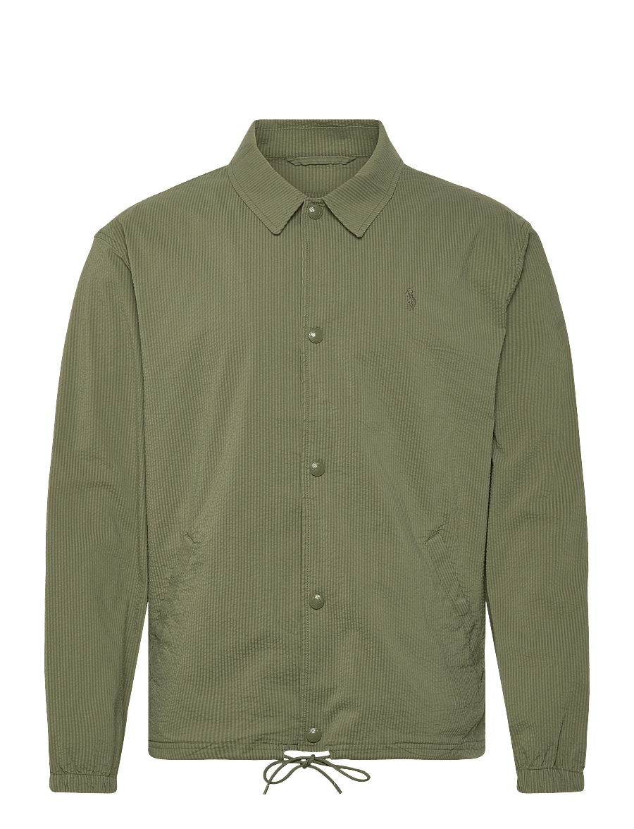 Polo Ralph Lauren - SEERSUCKER-WVN-JACKET - vindjakker - supply olive/gard - 1