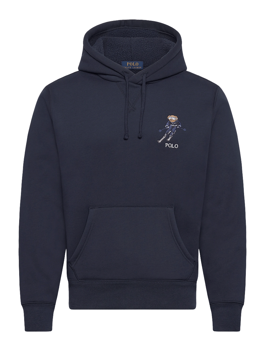Polo Ralph Lauren - Polo Bear Fleece Hoodie - džemperi ar kapuci - worth navy/active - 1