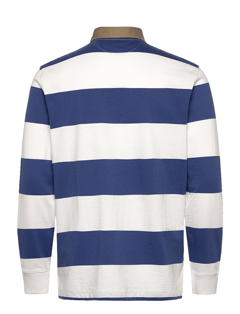 Polo Ralph Lauren - Classic Fit Khaki-Collar Rugby Shirt - langærmede poloer - old royal/trophy - 1