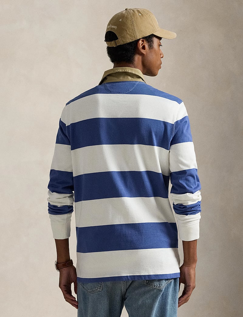 Polo Ralph Lauren - Classic Fit Khaki-Collar Rugby Shirt - langærmede poloer - old royal/trophy - 3