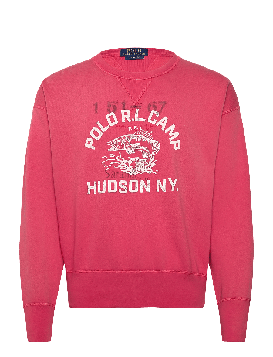 Polo Ralph Lauren - SEASONAL FLEECE-KNT-SWEATSHIRT - sweats - nantucket red - 1
