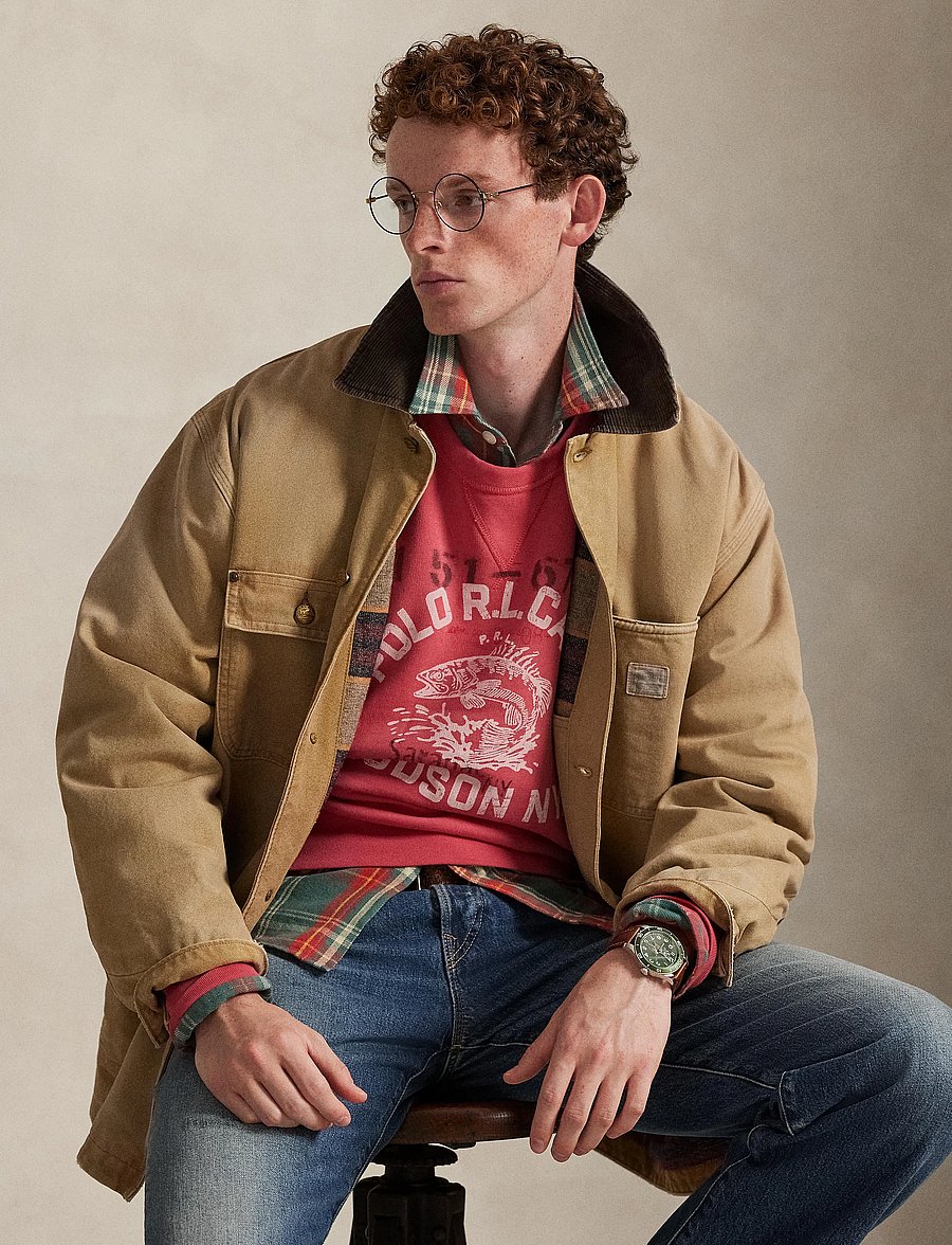 Polo Ralph Lauren - SEASONAL FLEECE-KNT-SWEATSHIRT - sweats - nantucket red - 5