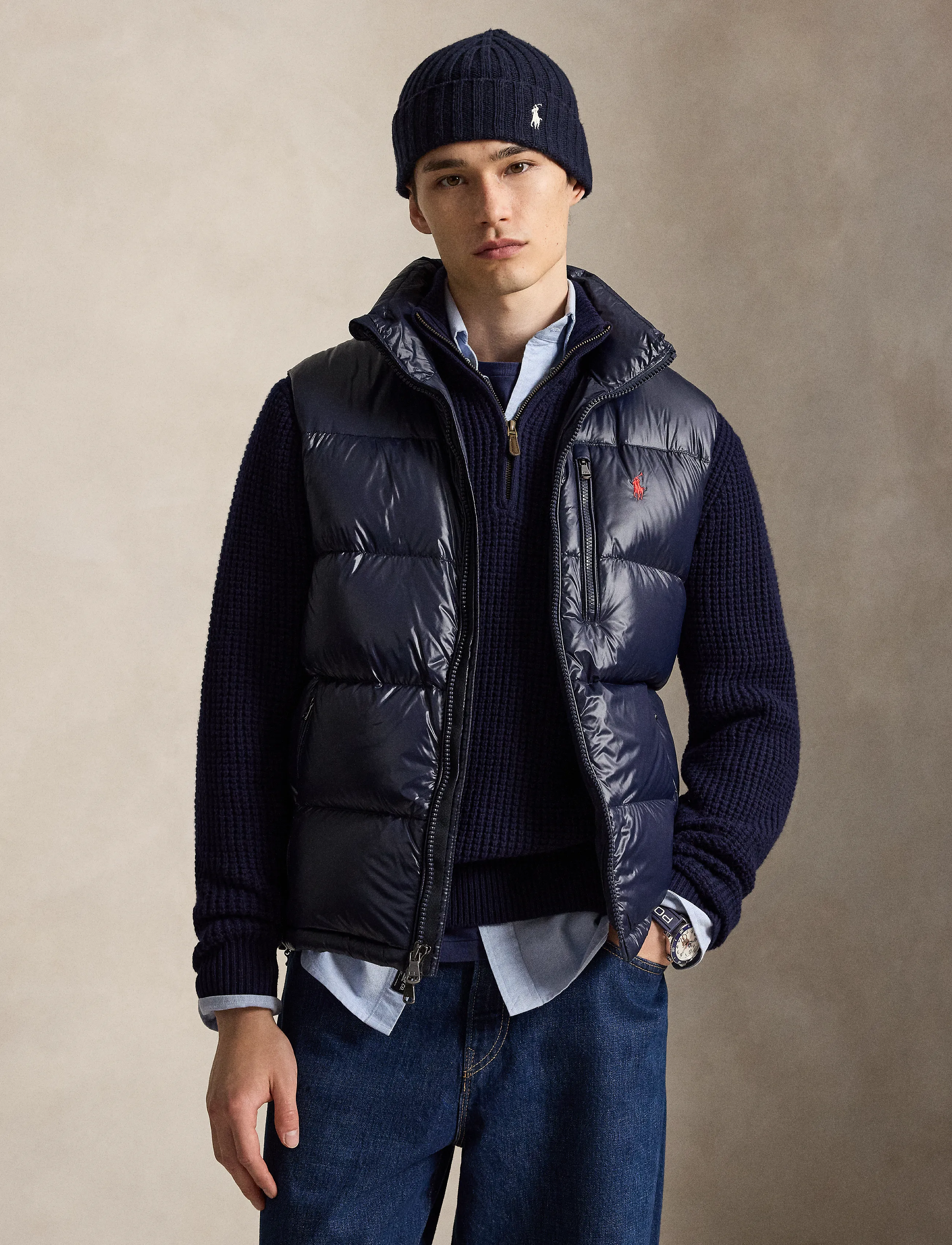 Polo Ralph Lauren The Gorham Glossed Down Vest - Nach Anlass kaufen - COLLECTION NAVY G / navy