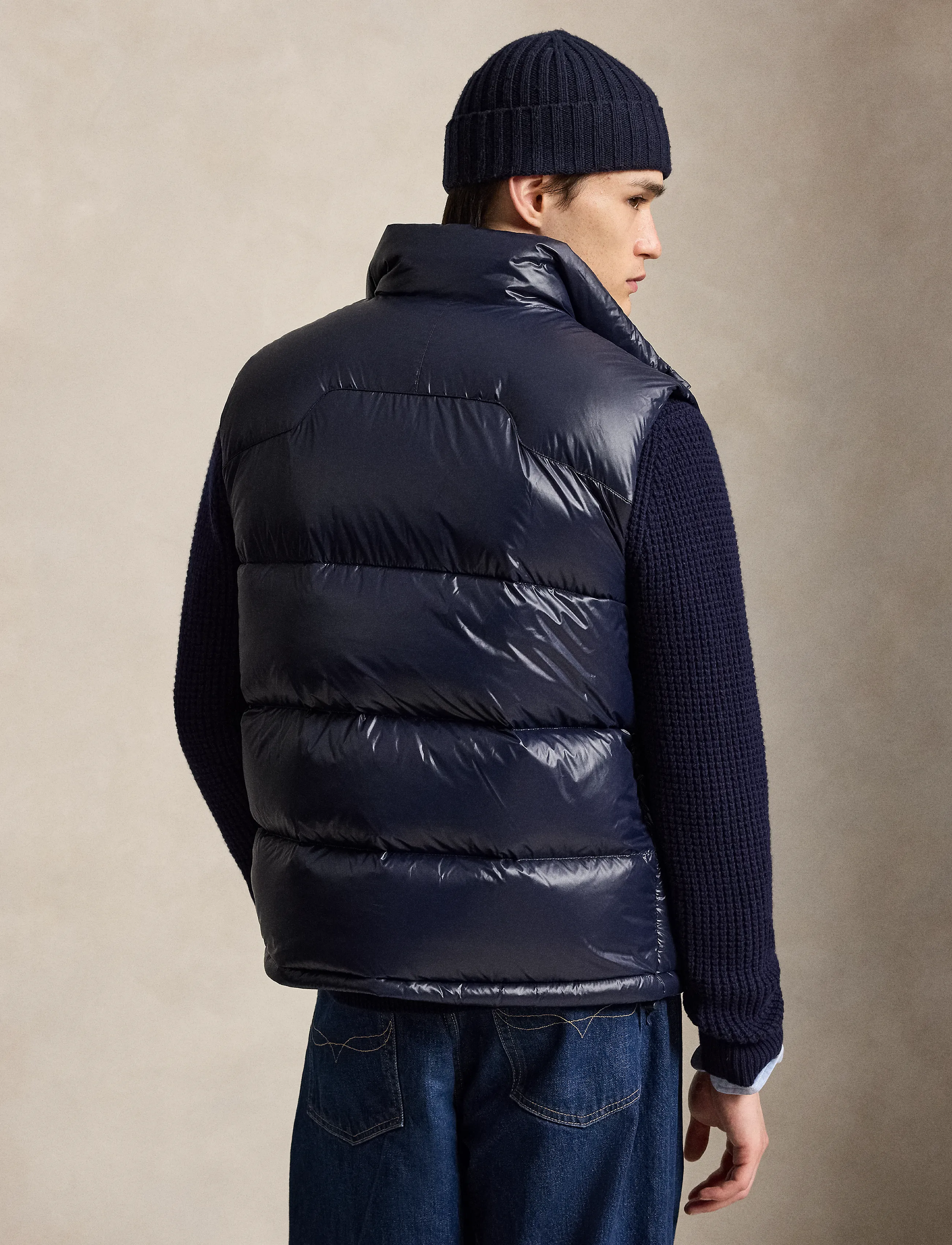 Polo Ralph Lauren - The Gorham Glossed Down Vest - westen - collection navy g - 3