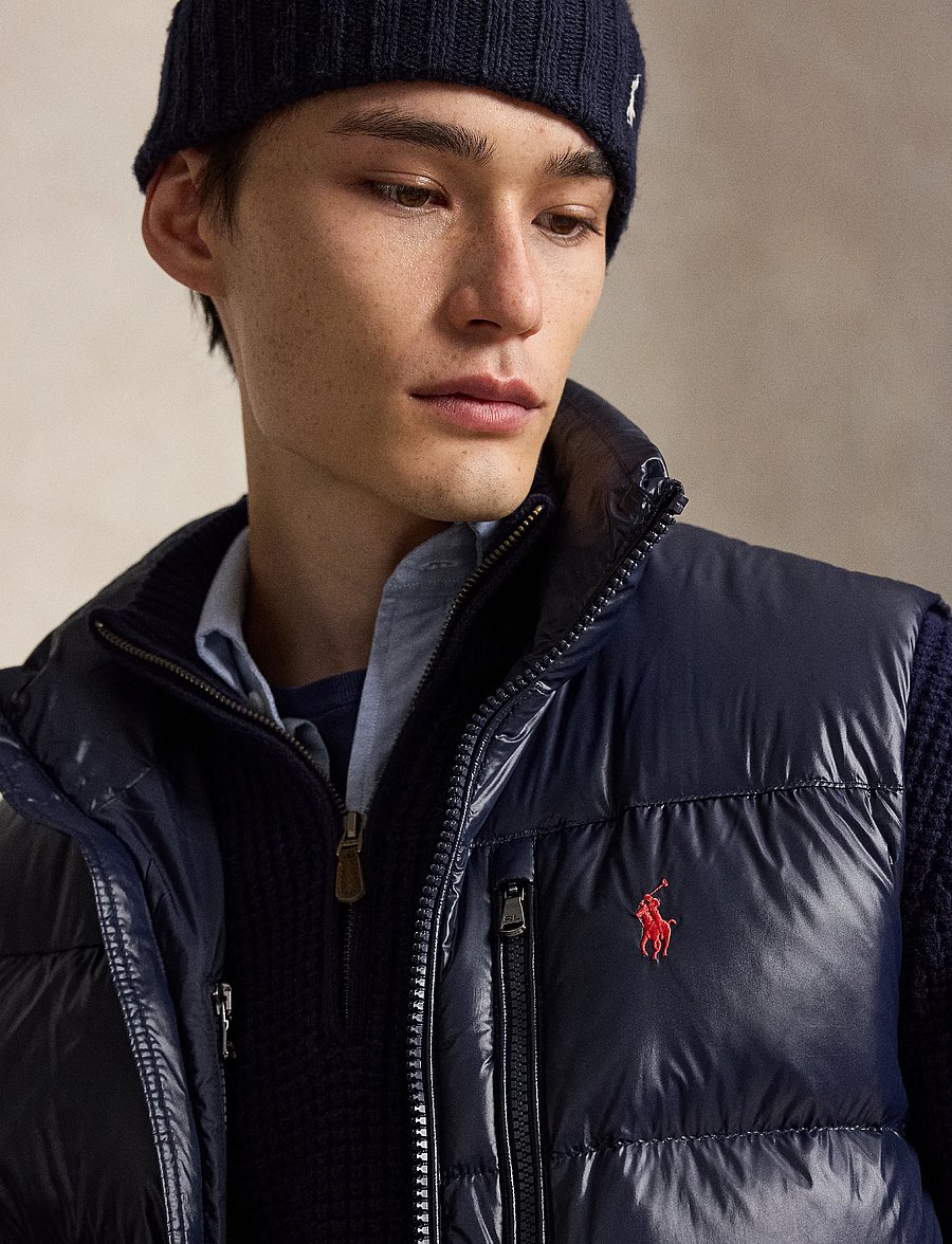 Polo Ralph Lauren - The Gorham Glossed Down Vest - westen - collection navy g - 5