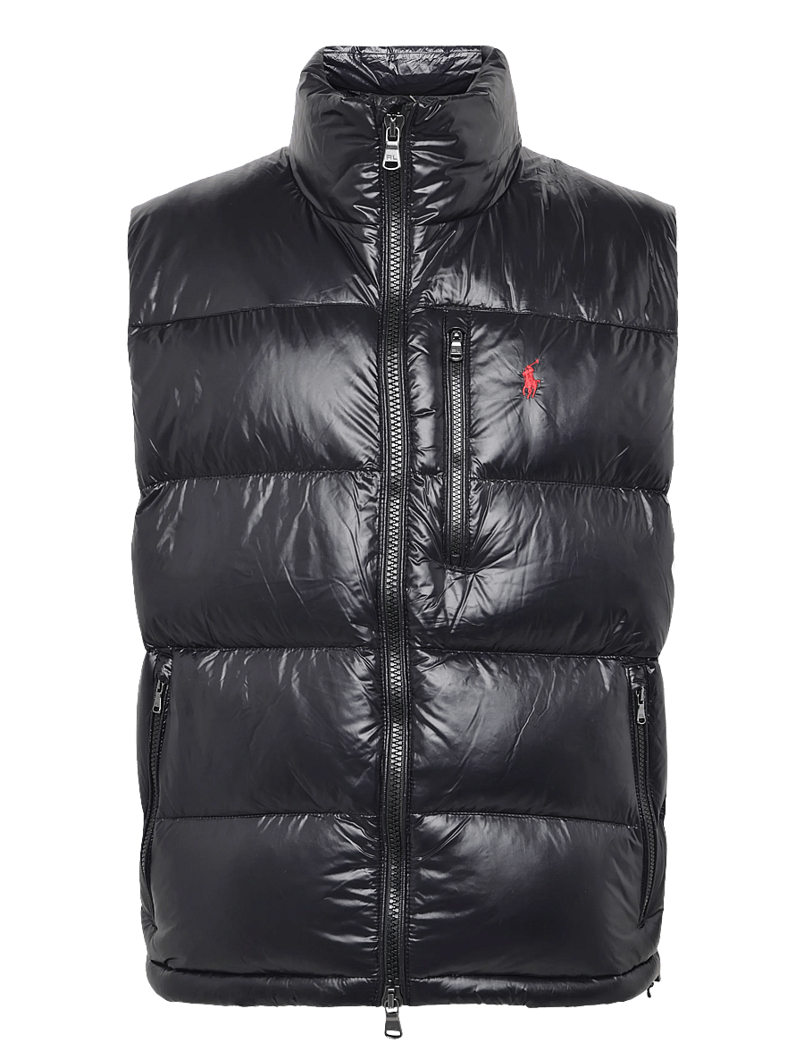 Polo Ralph Lauren - The Gorham Glossed Down Vest - westen - polo black glossy - 1