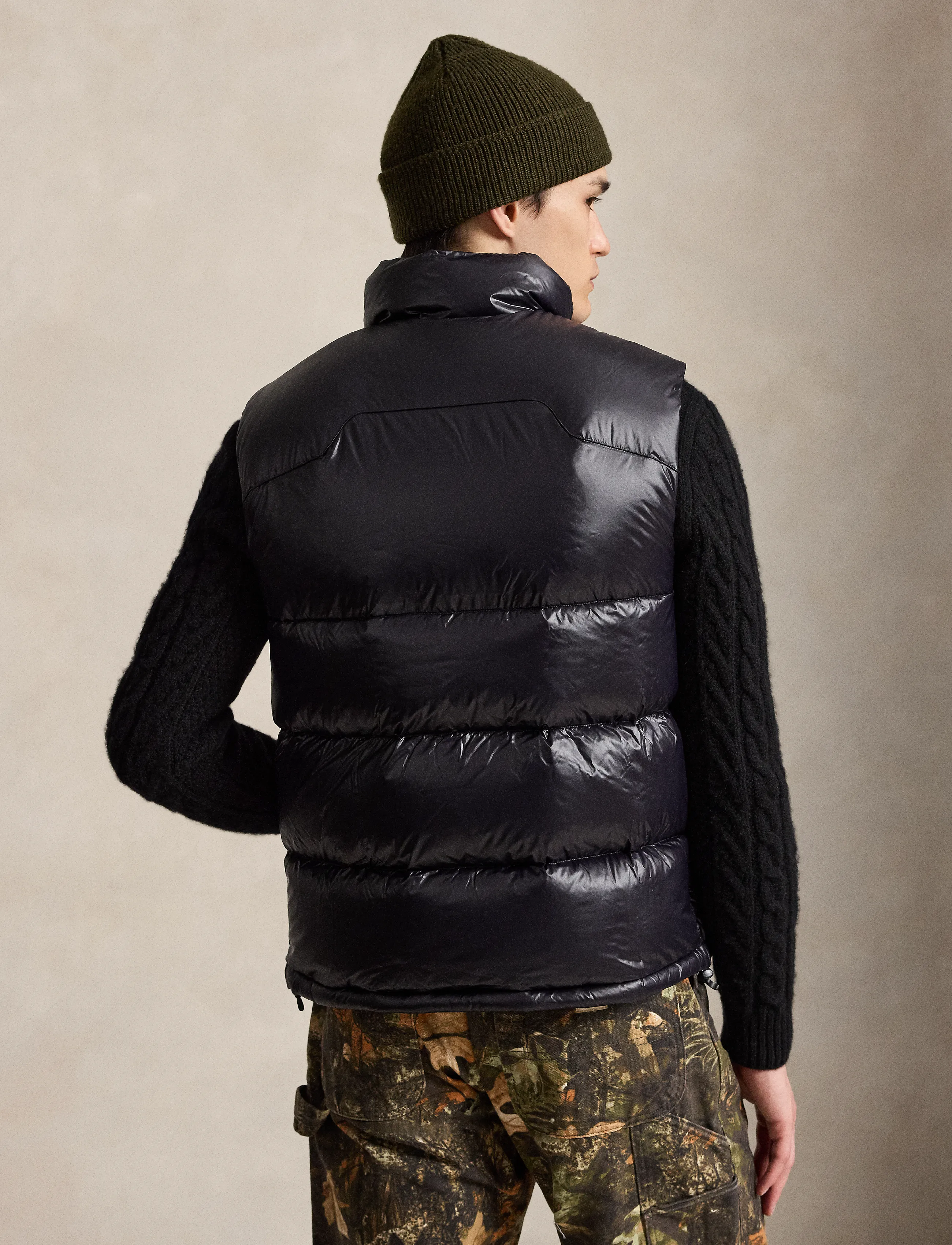 Polo Ralph Lauren - The Gorham Glossed Down Vest - westen - polo black glossy - 3