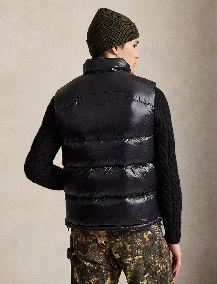 Polo Ralph Lauren - The Gorham Glossed Down Vest - westen - polo black glossy - 3