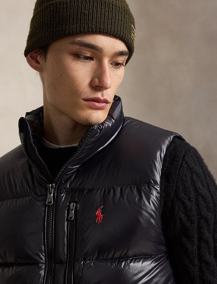 Polo Ralph Lauren - The Gorham Glossed Down Vest - westen - polo black glossy - 5