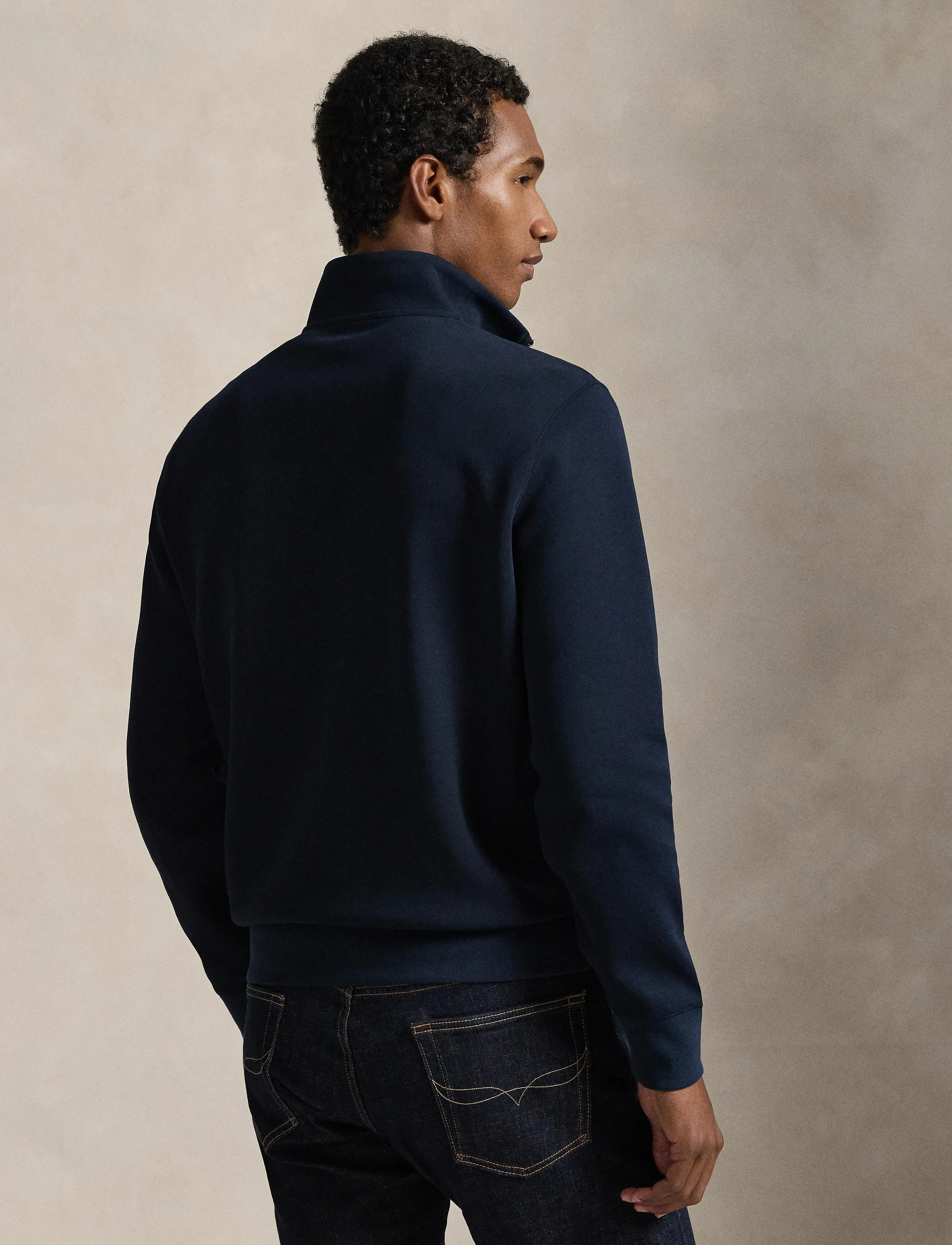 Polo Ralph Lauren - 30/1 DOUBLE KNT CVC-LSL-SWS - nach anlass kaufen - aviator navy/c173 - 2