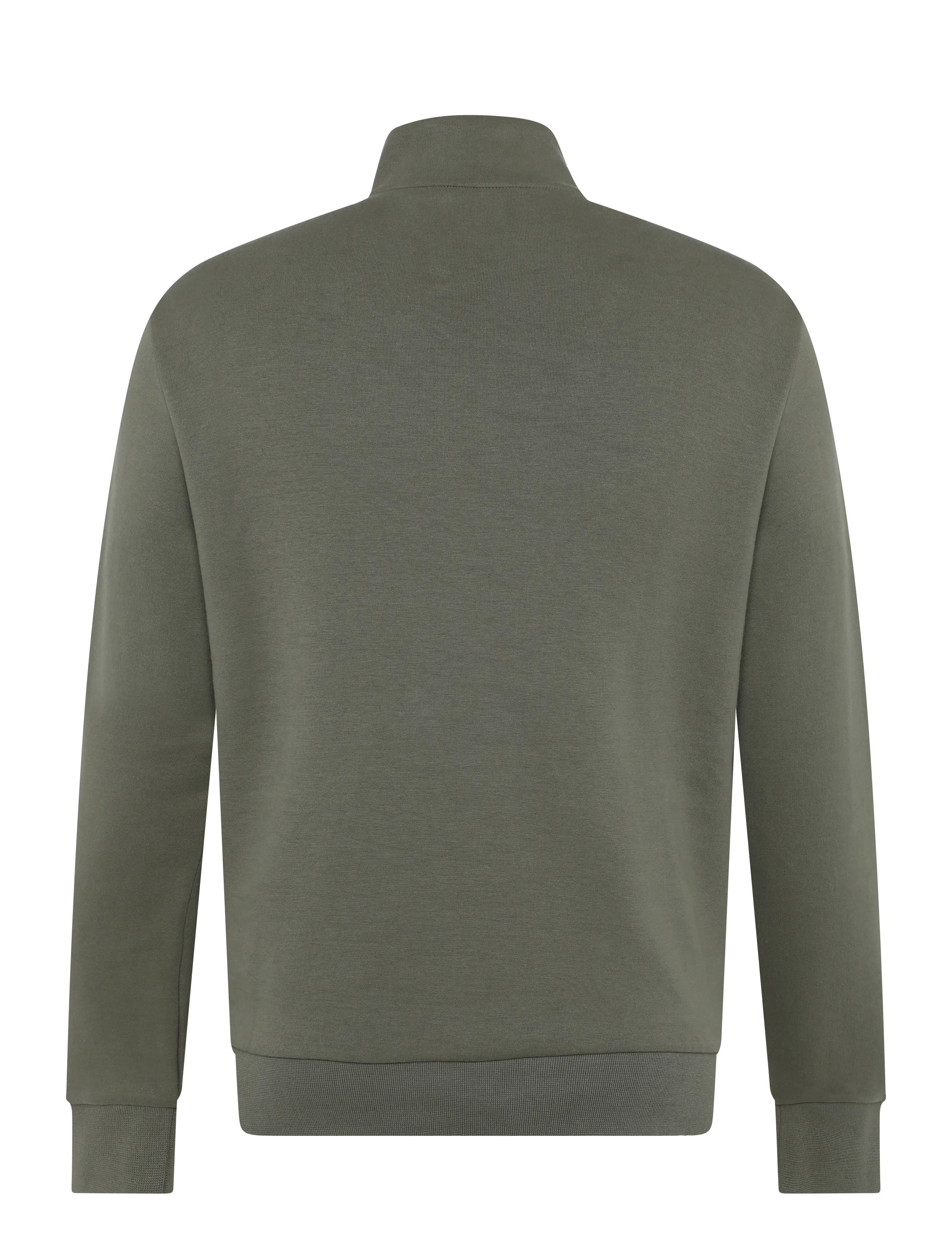 Polo Ralph Lauren - Double-Knit Quarter-Zip Pullover - poolpika lukuga džemprid - cruise olive/c173 - 2