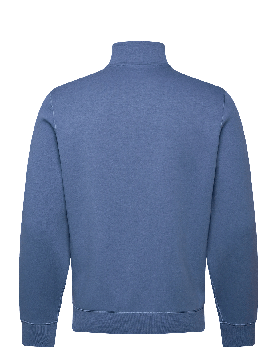 Polo Ralph Lauren - Double-Knit Quarter-Zip Pullover - shop efter anledning - delta blue/c1730 - 2