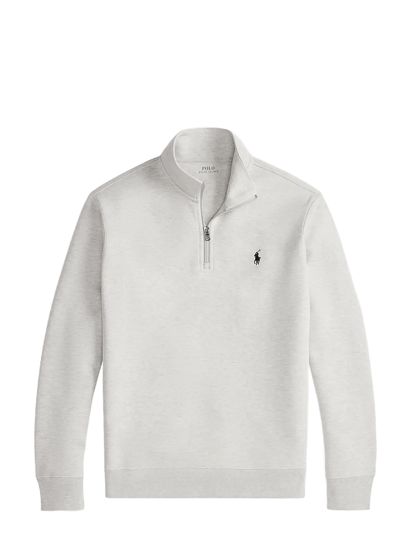 Polo Ralph Lauren - Double-Knit Quarter-Zip Pullover - half zip - lt sport heather - 1