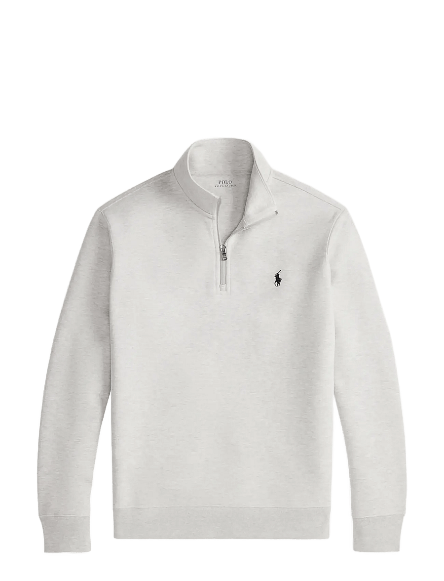 Polo Ralph Lauren - Double-Knit Quarter-Zip Pullover - shop efter anledning - lt sport heather - 1